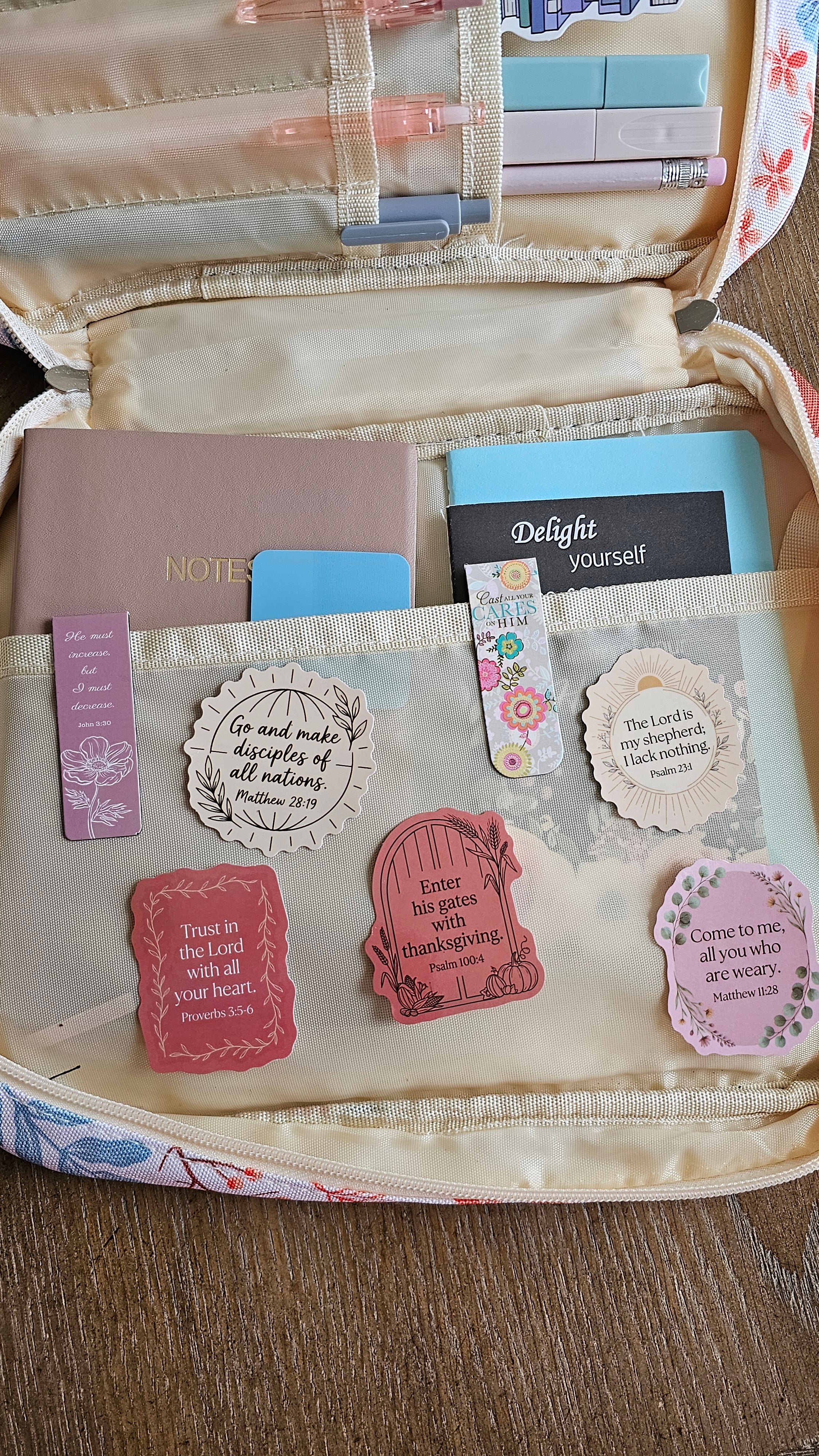 Bible Study Essentials Bag