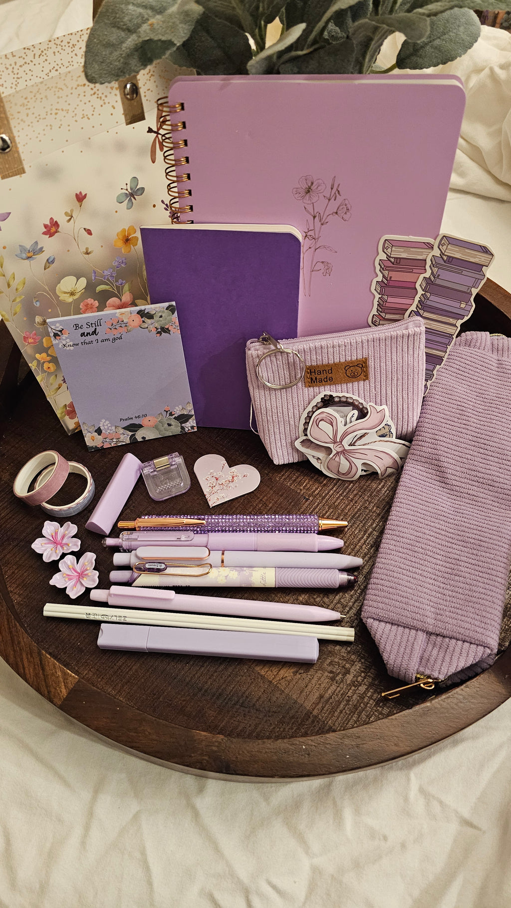 Purple Pastel Stationery Gift Box