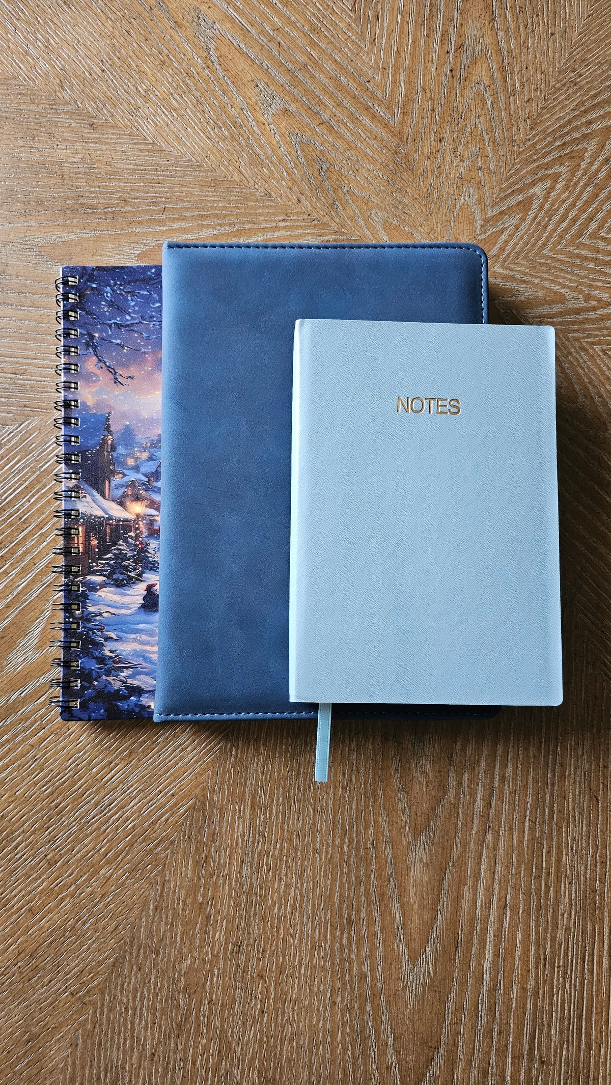 ❄️ Where Winter Lights Glow Deluxe Stationery Gift Set