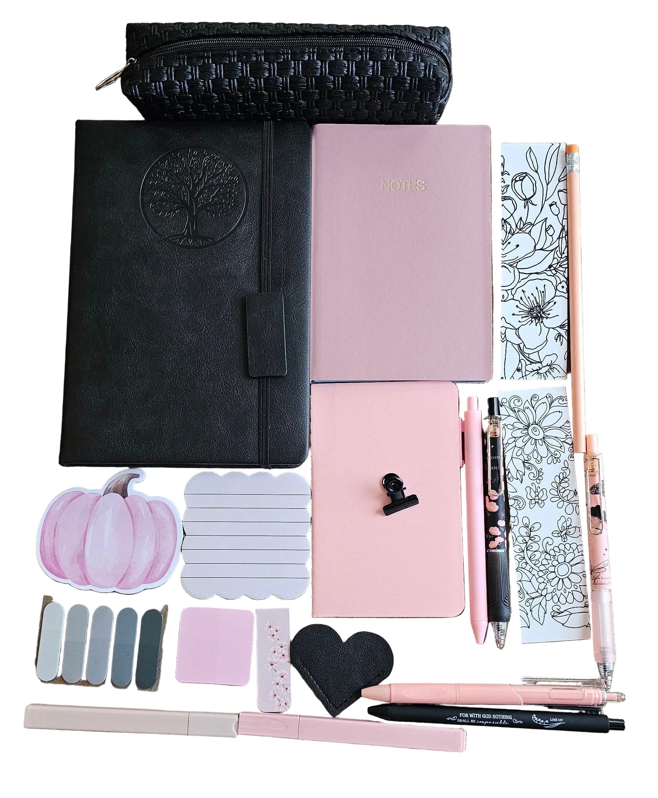 Blush & Noir Stationery Gift Set