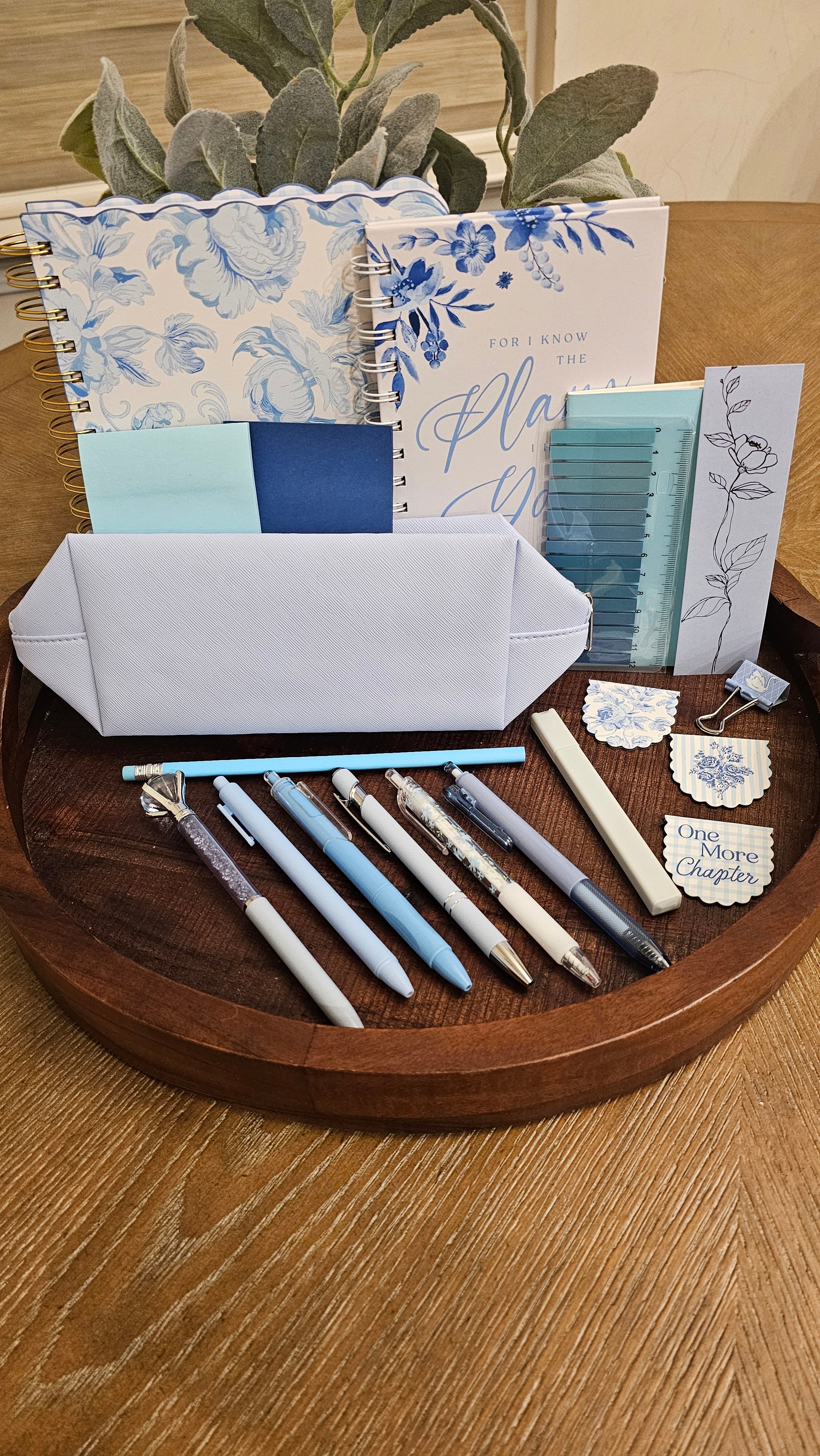 Blooming Blue Stationery Gift Set