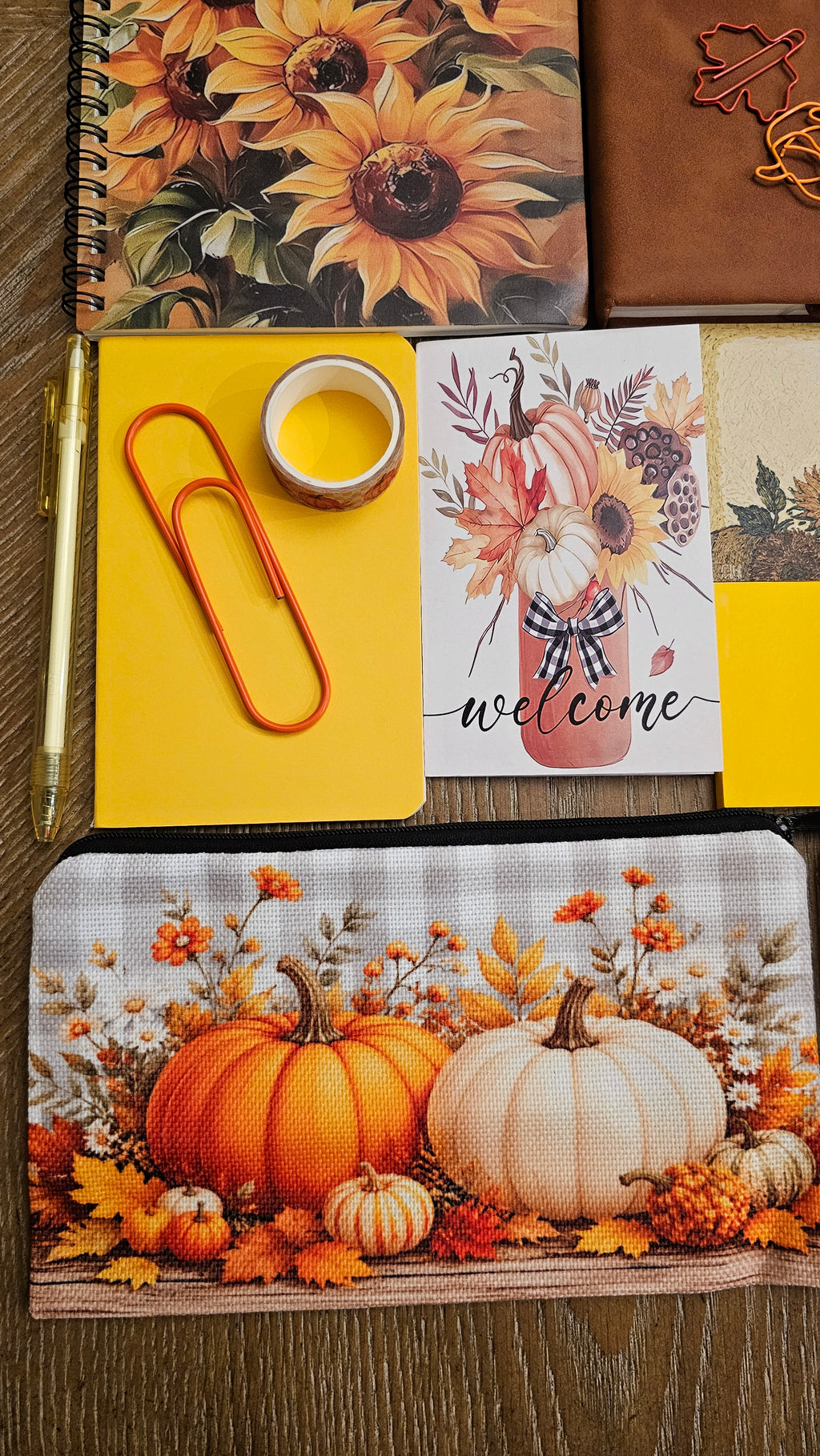 Golden Harvest Stationery Gift Set