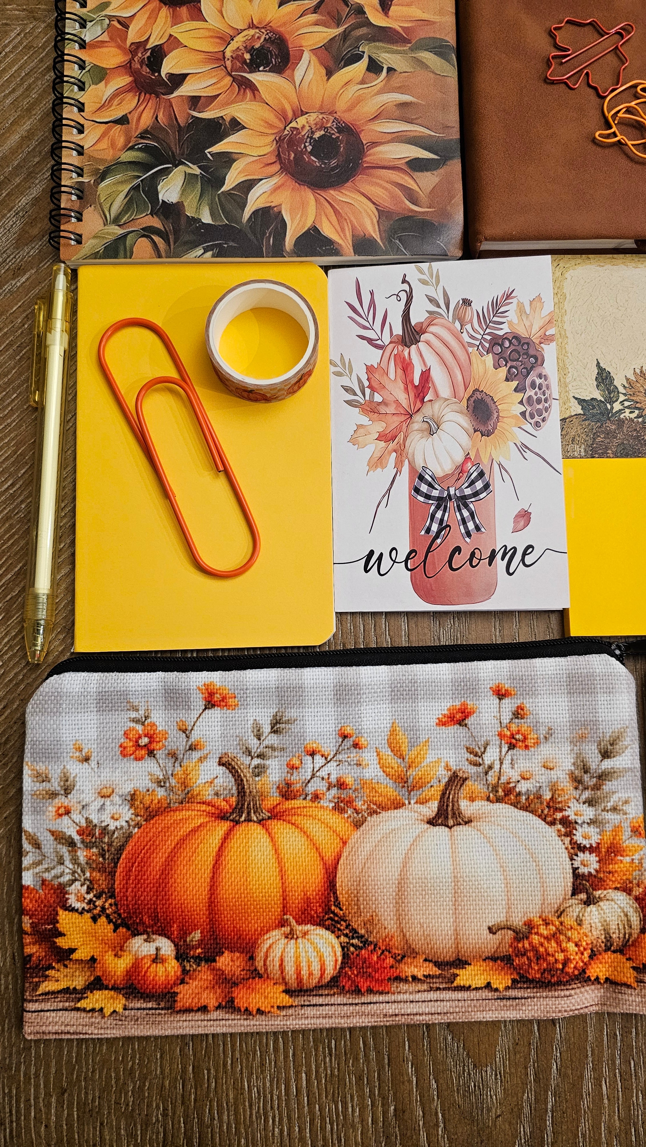 Golden Harvest Stationery Gift Set