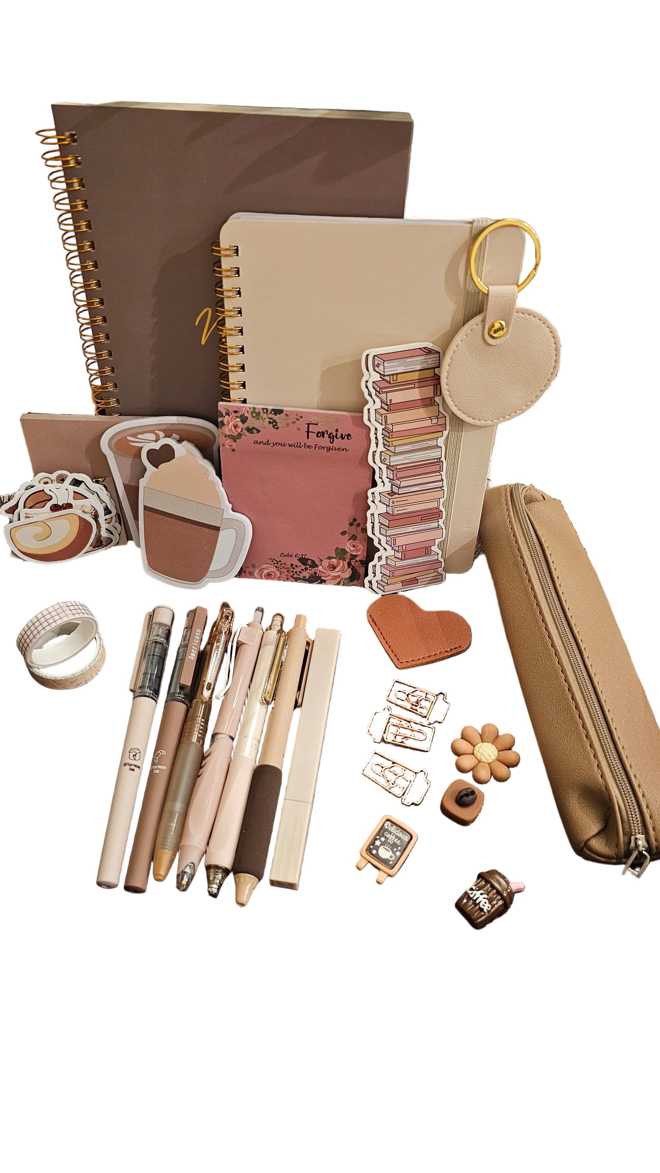 Mocha & Cream Stationery Gift Box