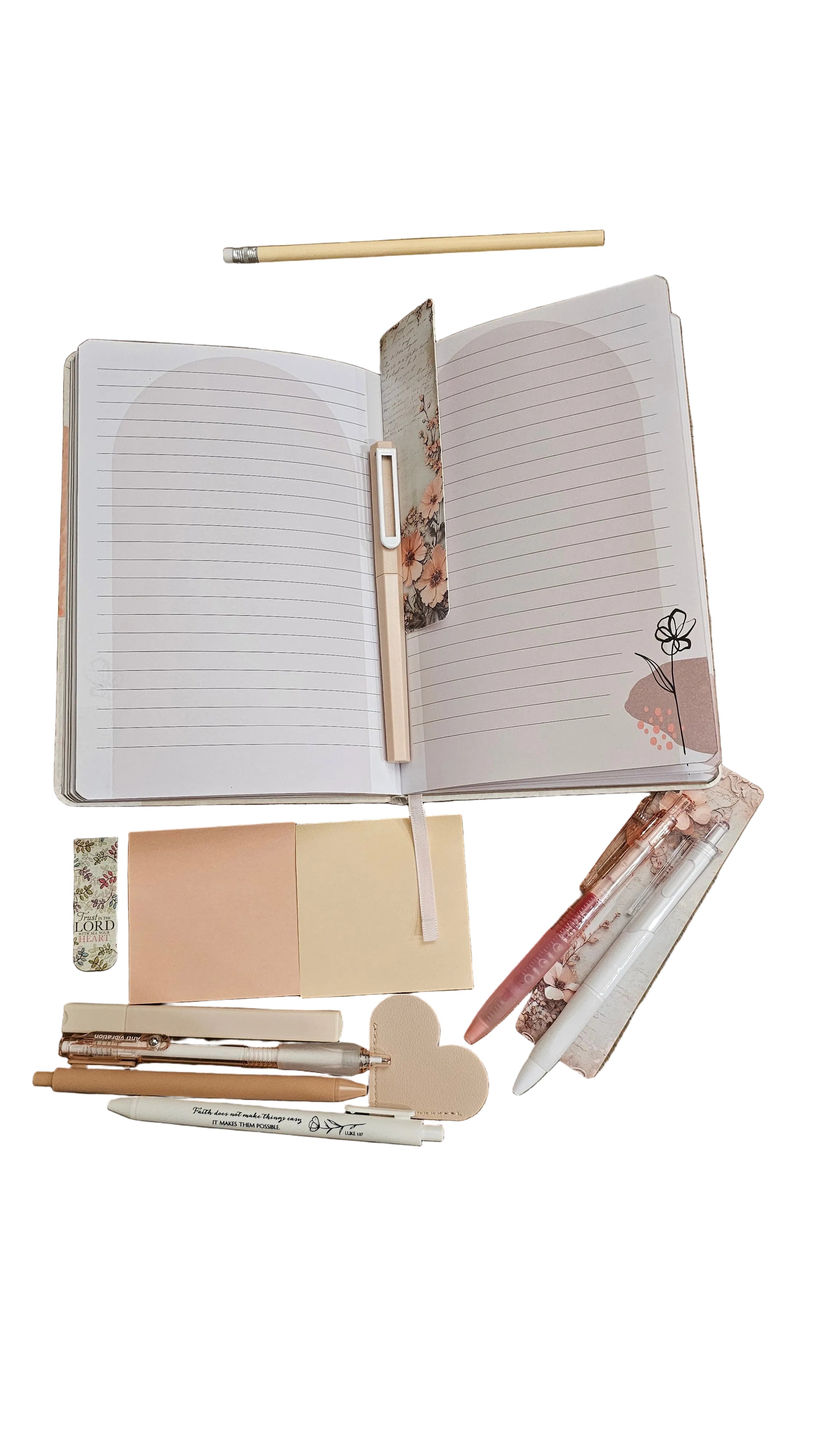 Graceful Bloom Stationery Gift Set