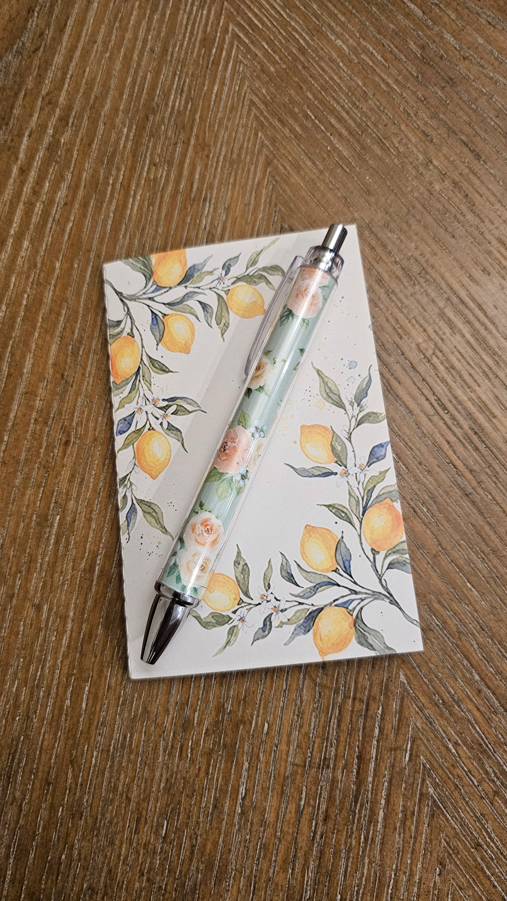 Lemon Blossom Stationery Gift Set