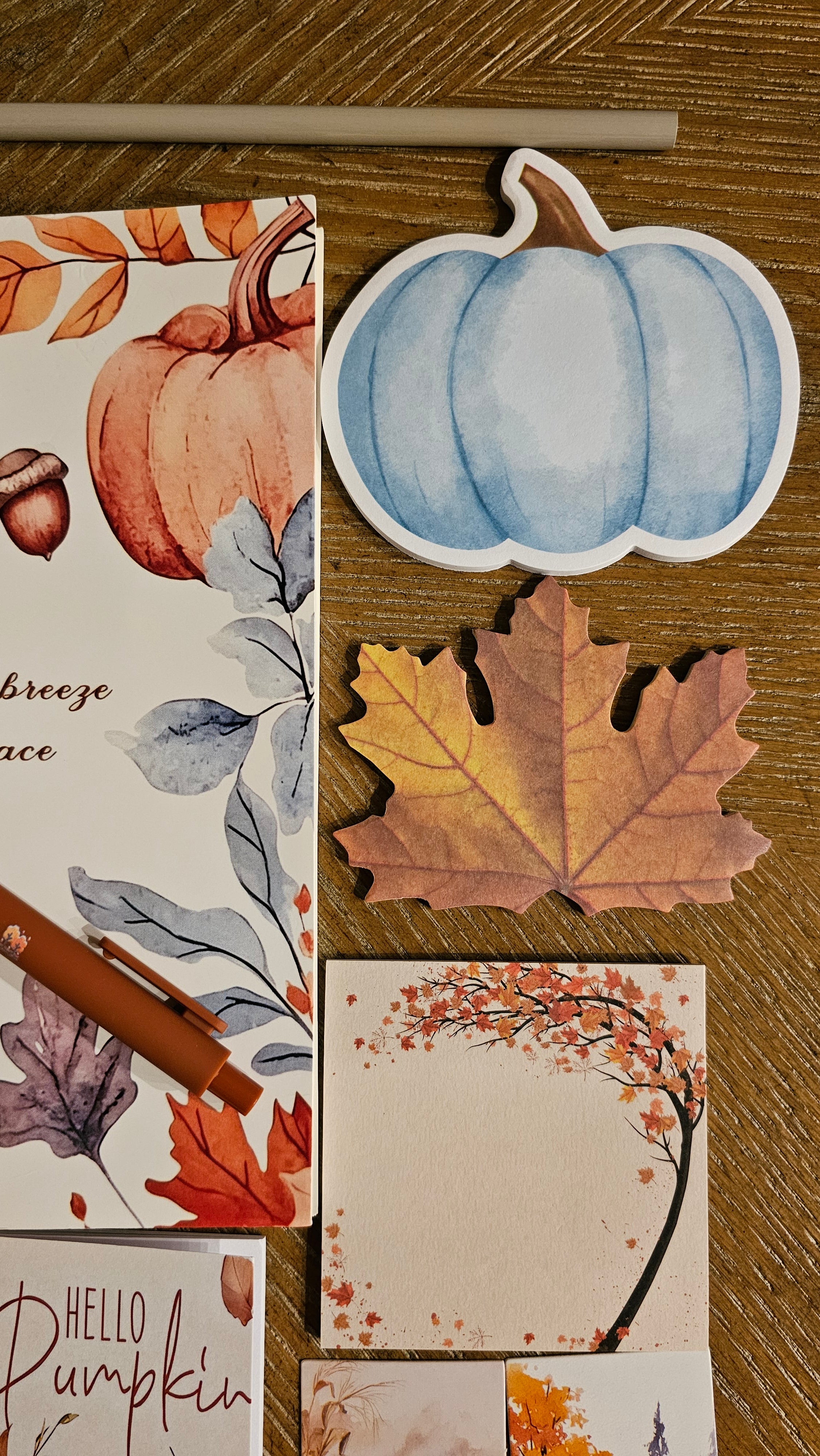 Autumn Breeze Stationery Gift Set