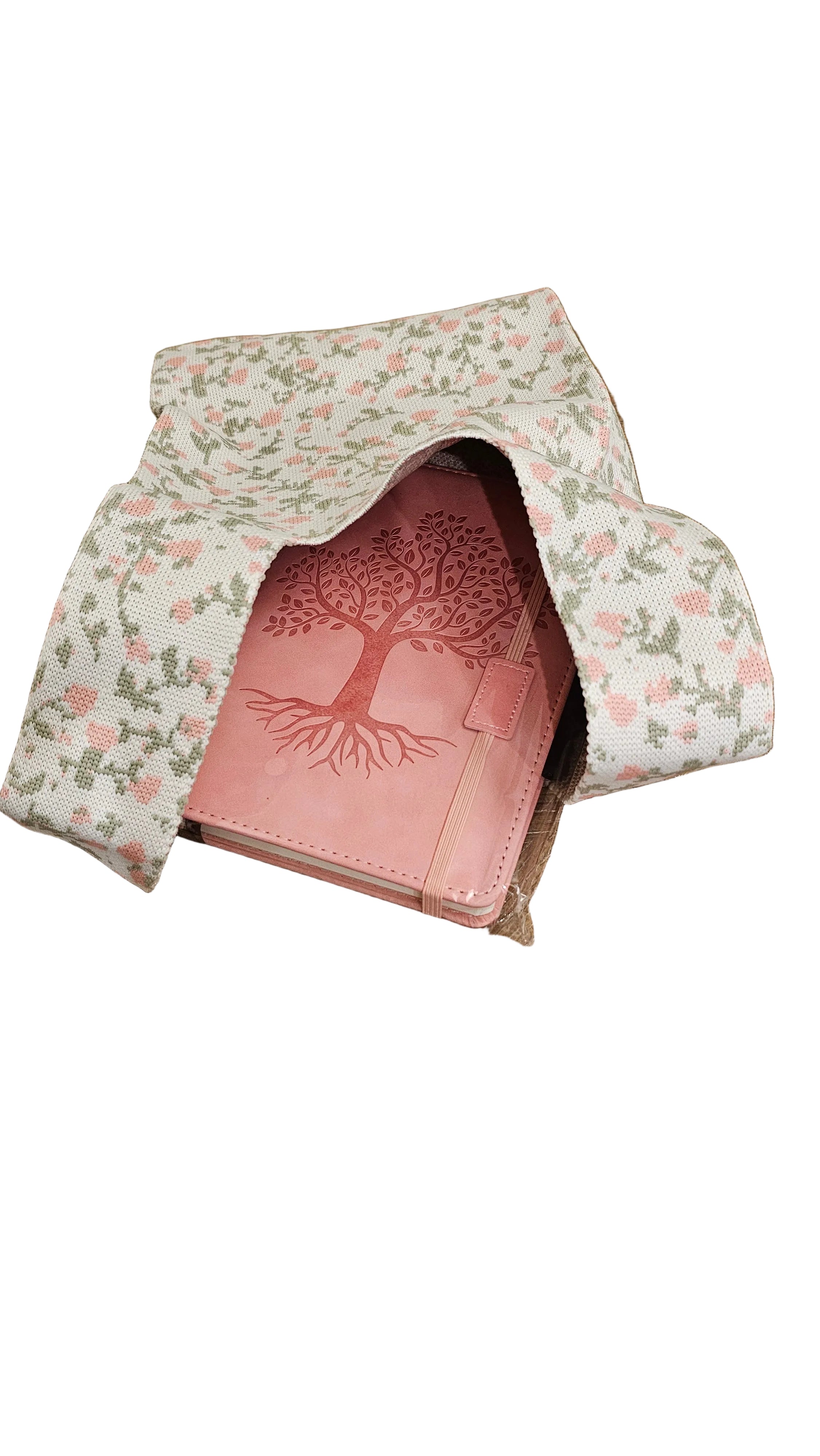Reusable Knit Mini Tote Bag – Floral Collection