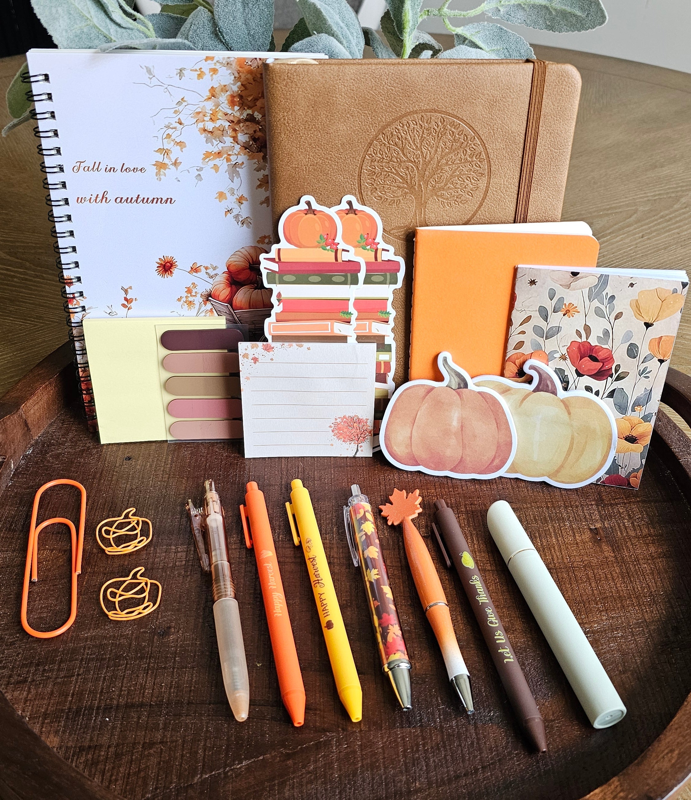 Harvest Basket Stationery Gift Set 🍂