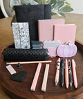 Blush & Noir Stationery Gift Set