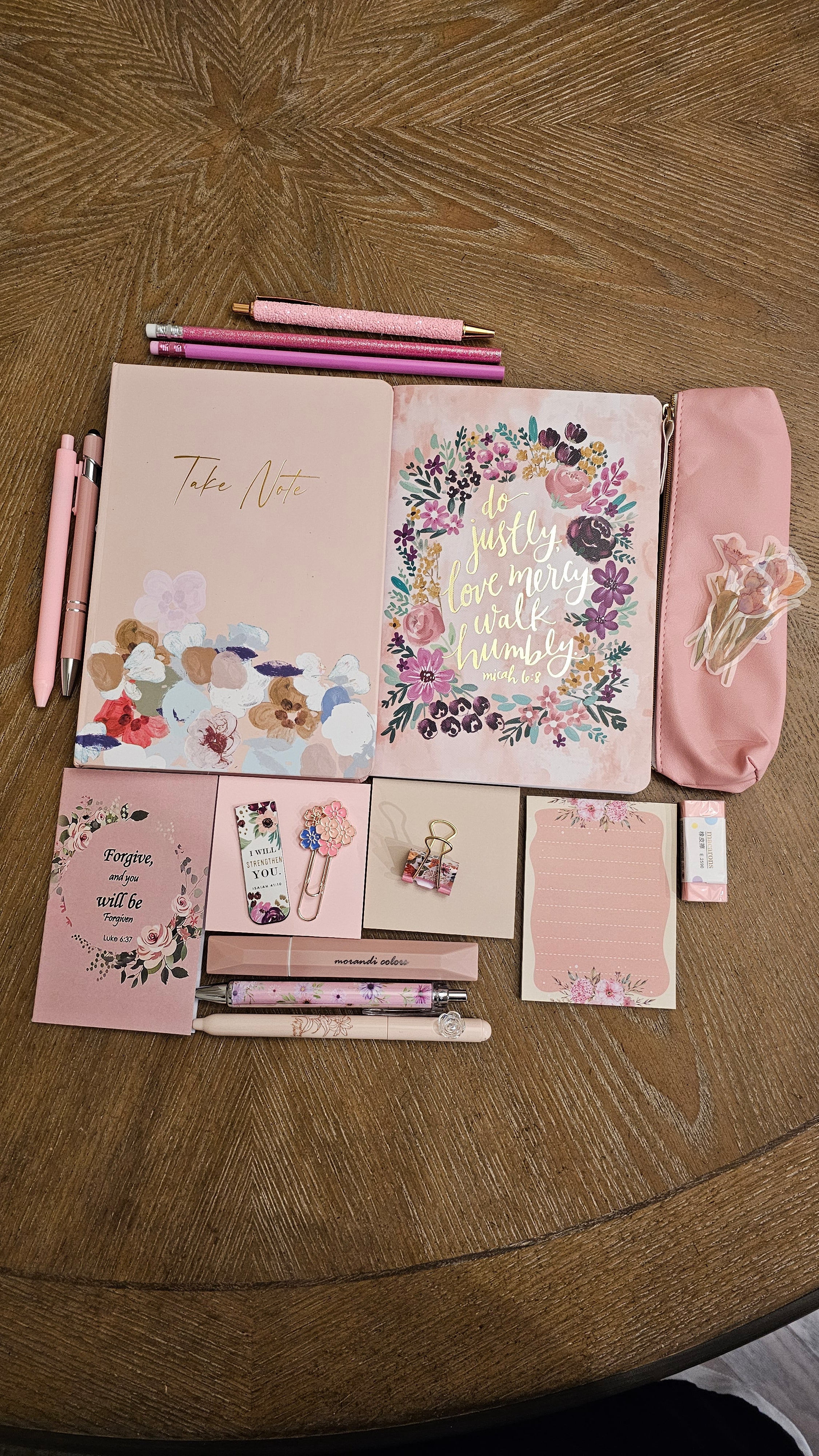 Blush Faith Stationery Gift Set