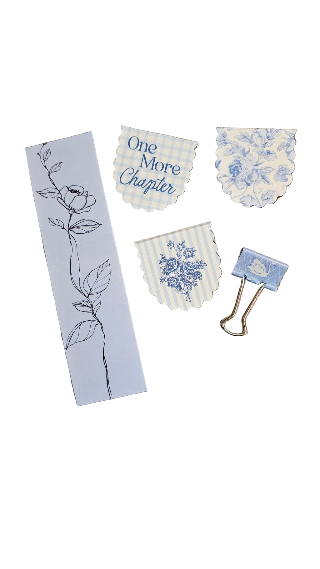 Blooming Blue Stationery Gift Set