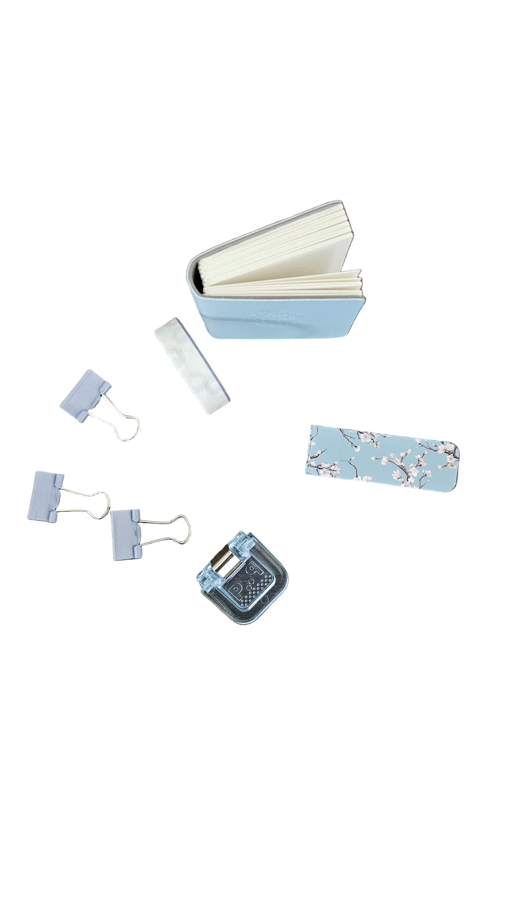 Blue Floral Stationery Gift Box