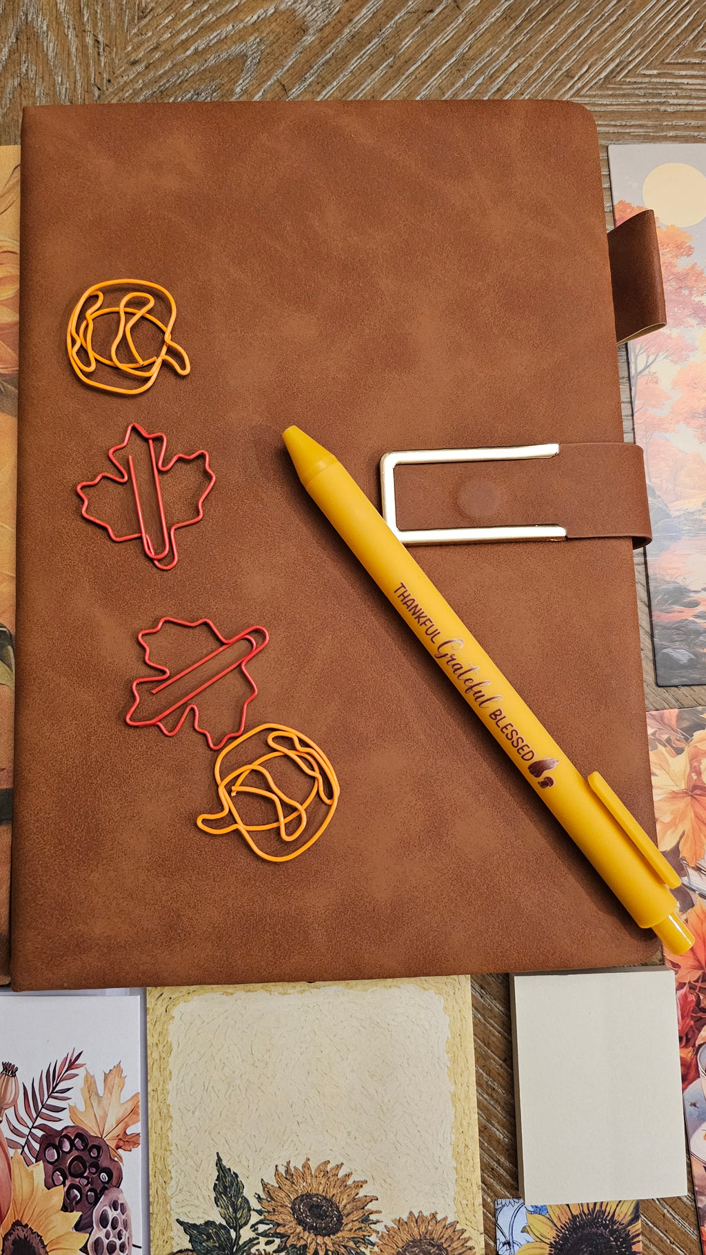 Golden Harvest Stationery Gift Set