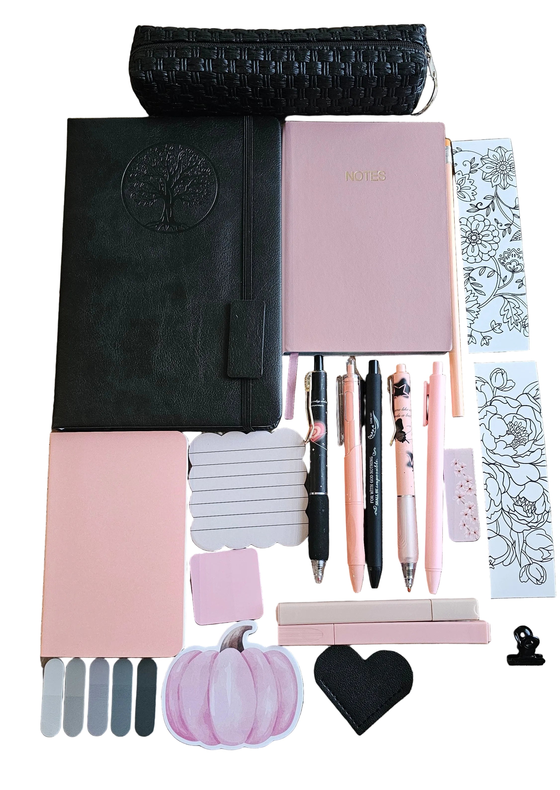 Blush & Noir Stationery Gift Set