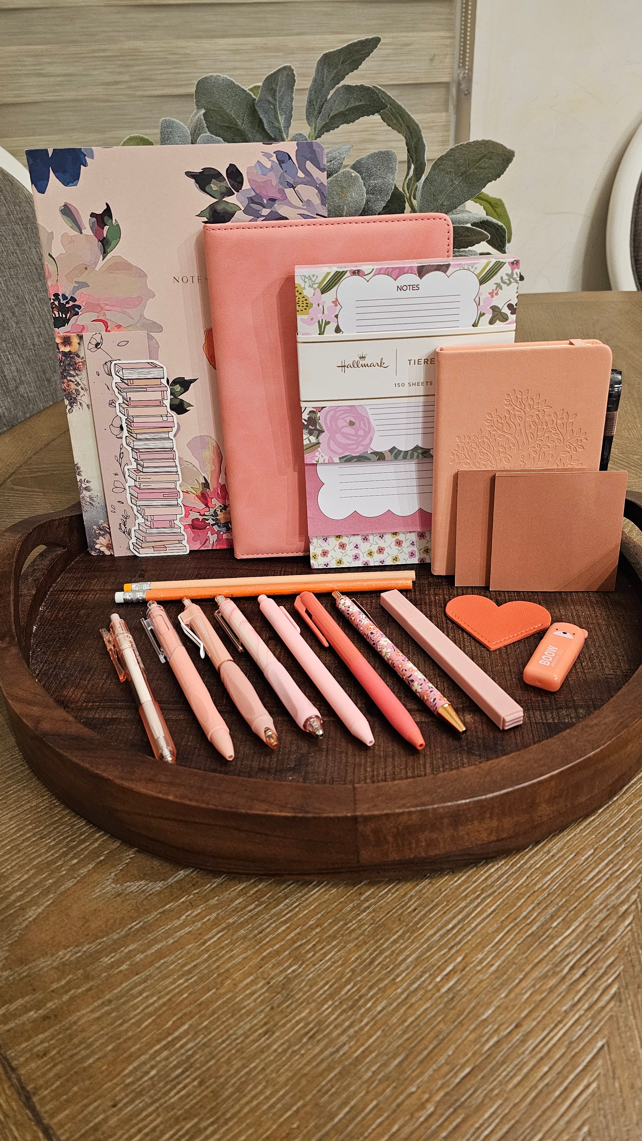Peach Blossom Stationery Gift Set