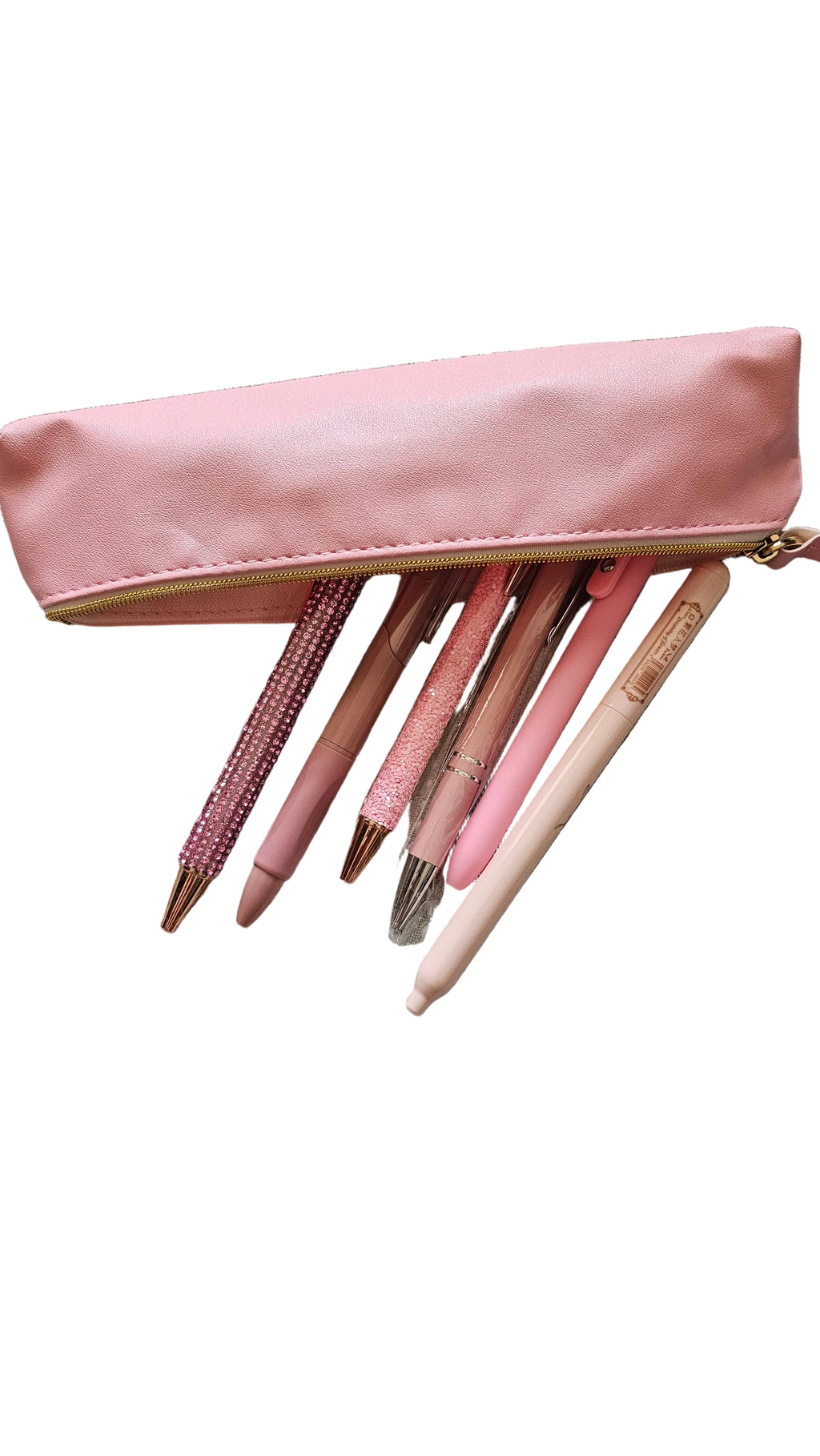 Blush Pink Pen & Pencil Case Gift Set