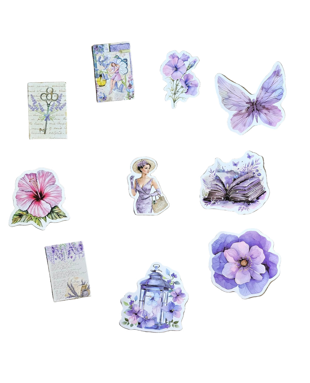💜 Hearts Above Christian Stationery Gift Set