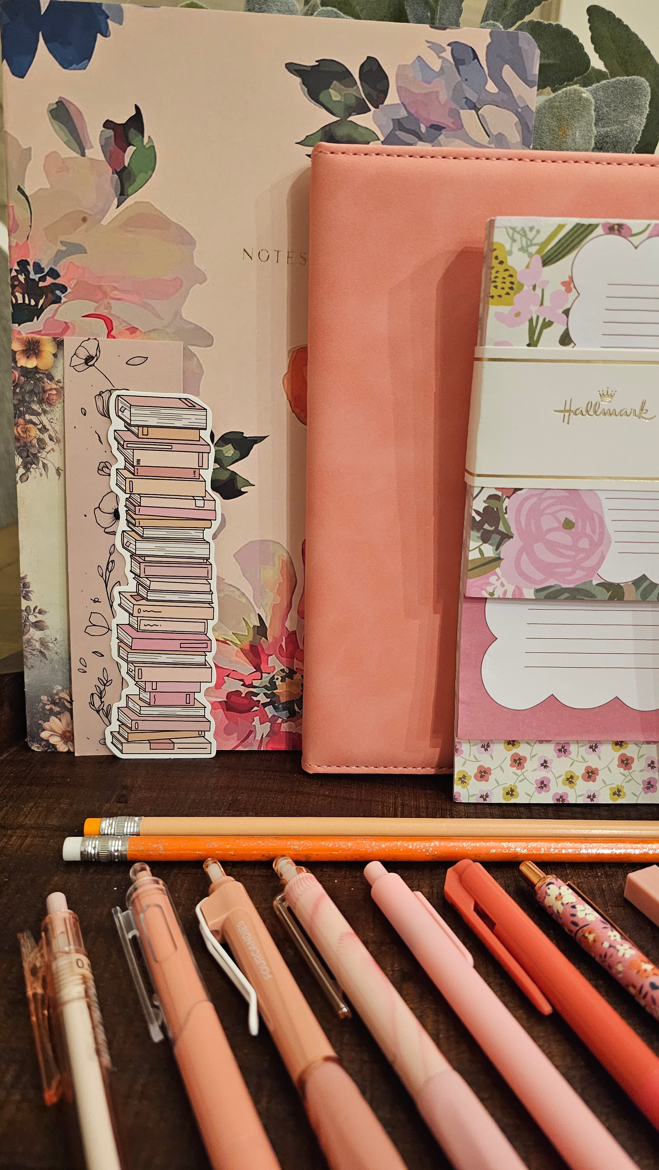Peach Blossom Stationery Gift Set