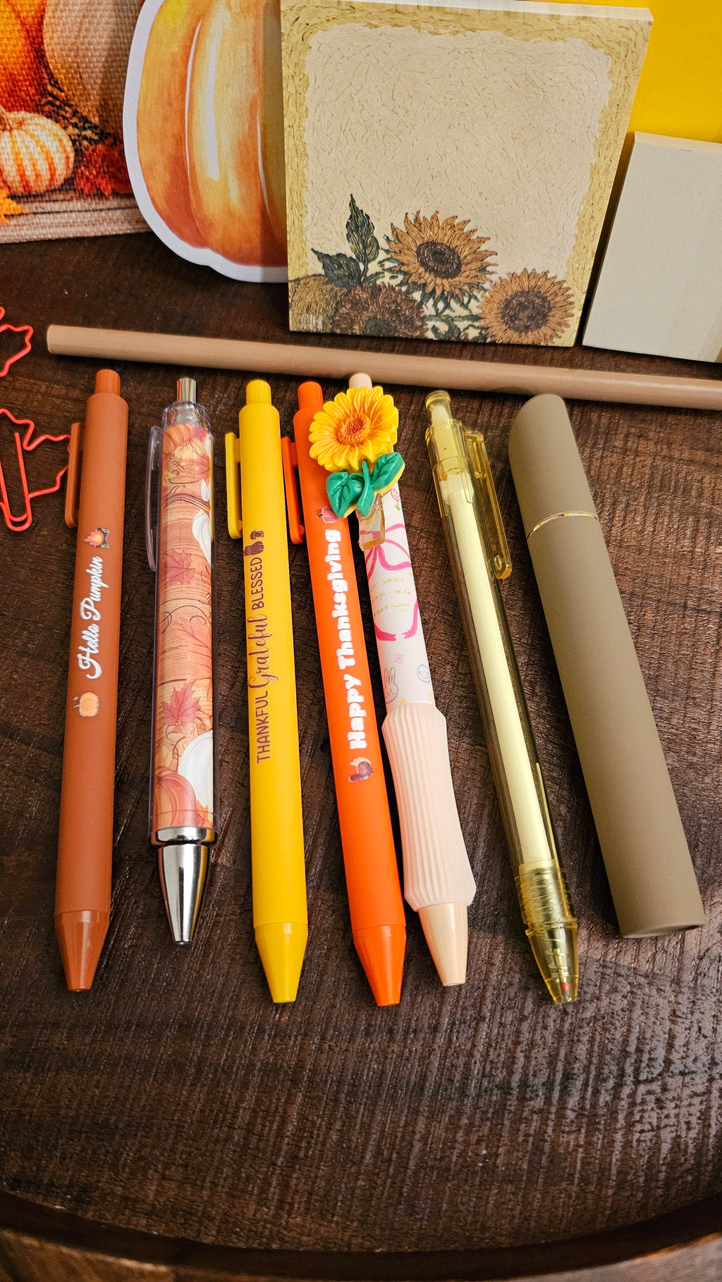Golden Harvest Stationery Gift Set