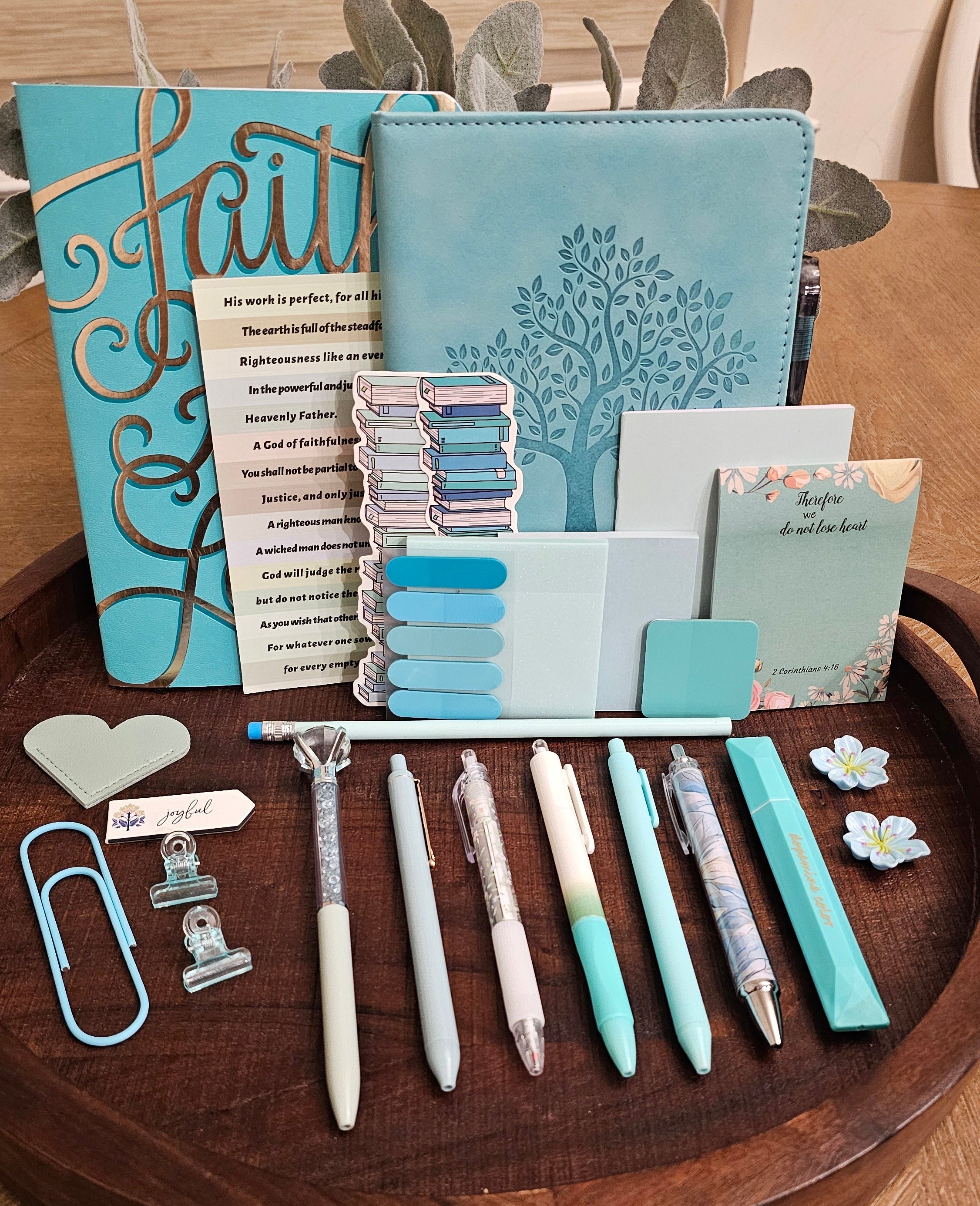 Turquoise Grace Stationery Gift Set