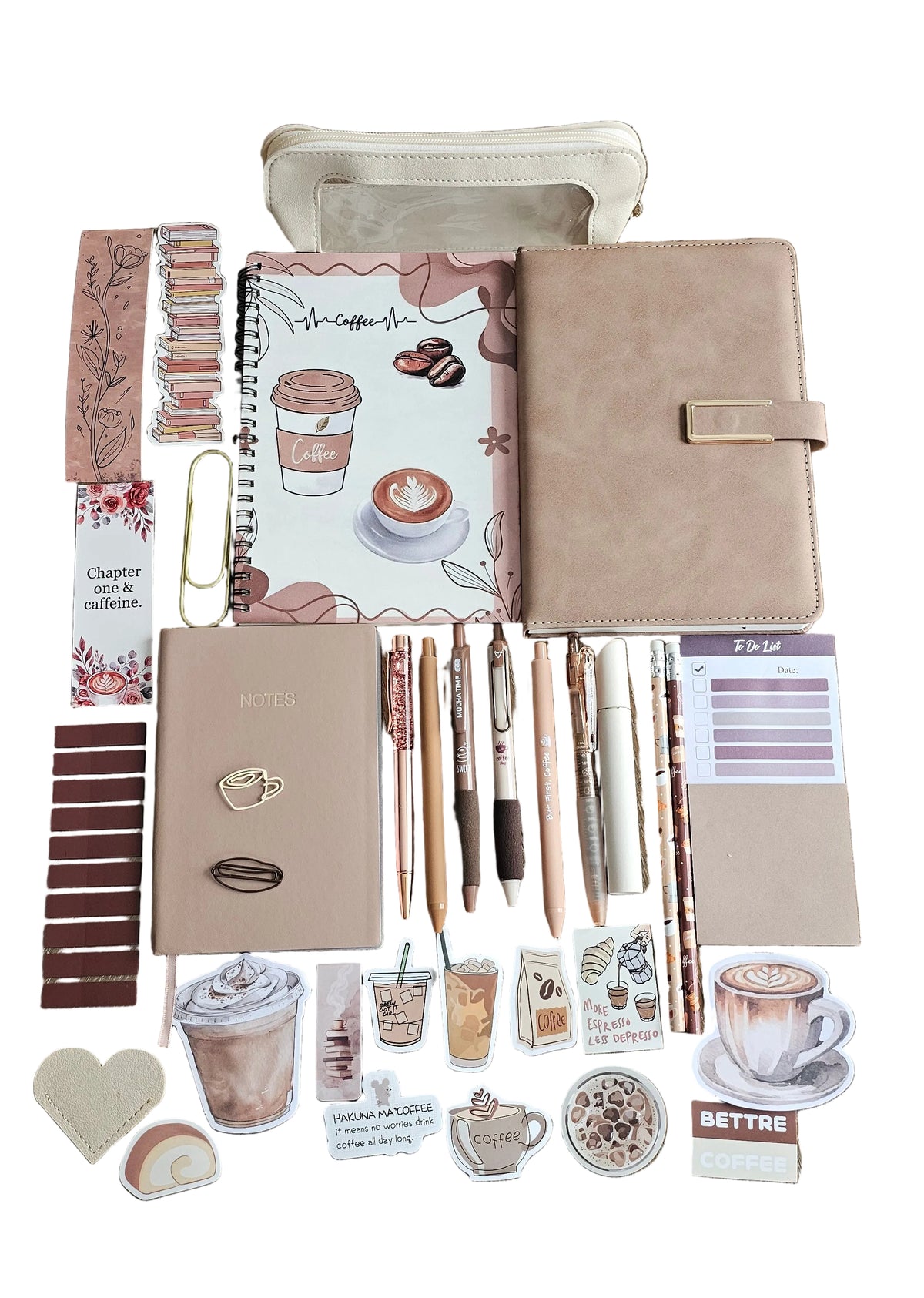 Blush & Brew Premium Stationery Gift Set