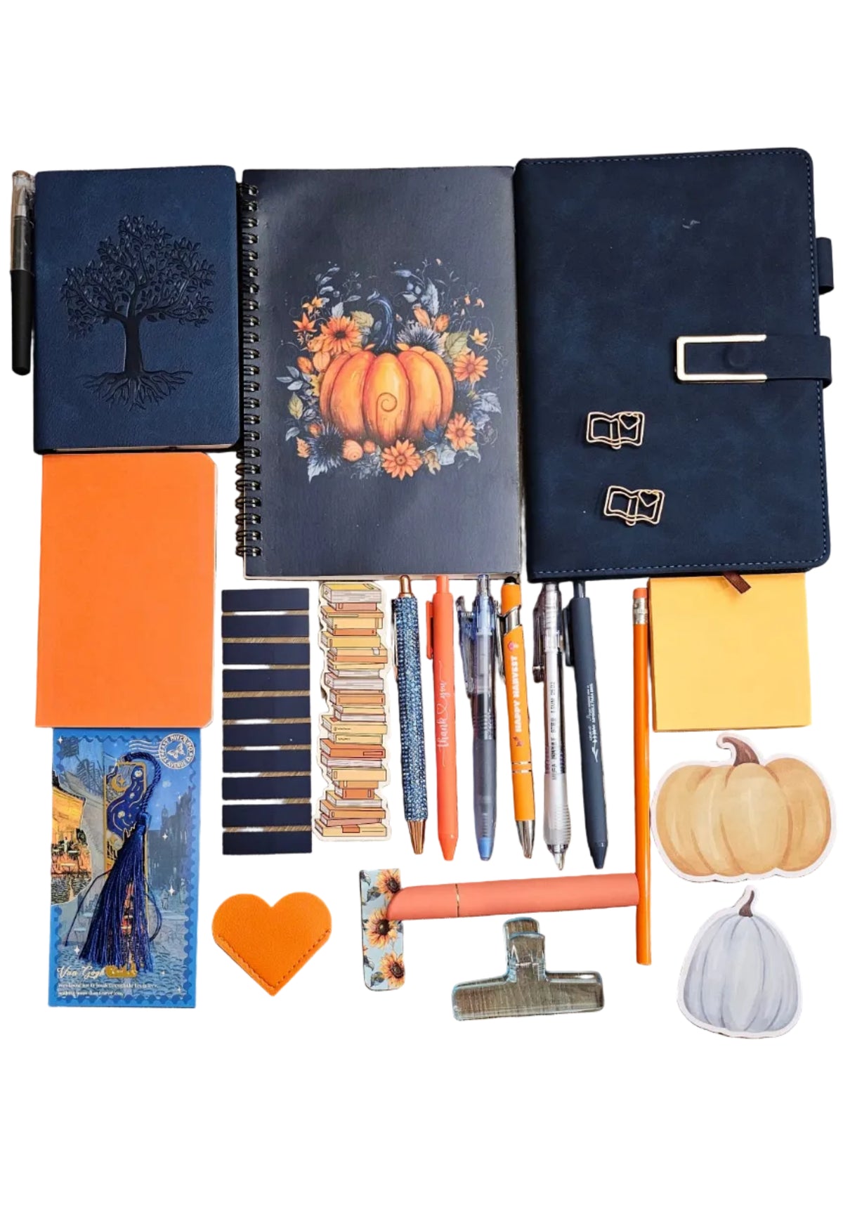 Pumpkin After Dark Stationery Gift Set