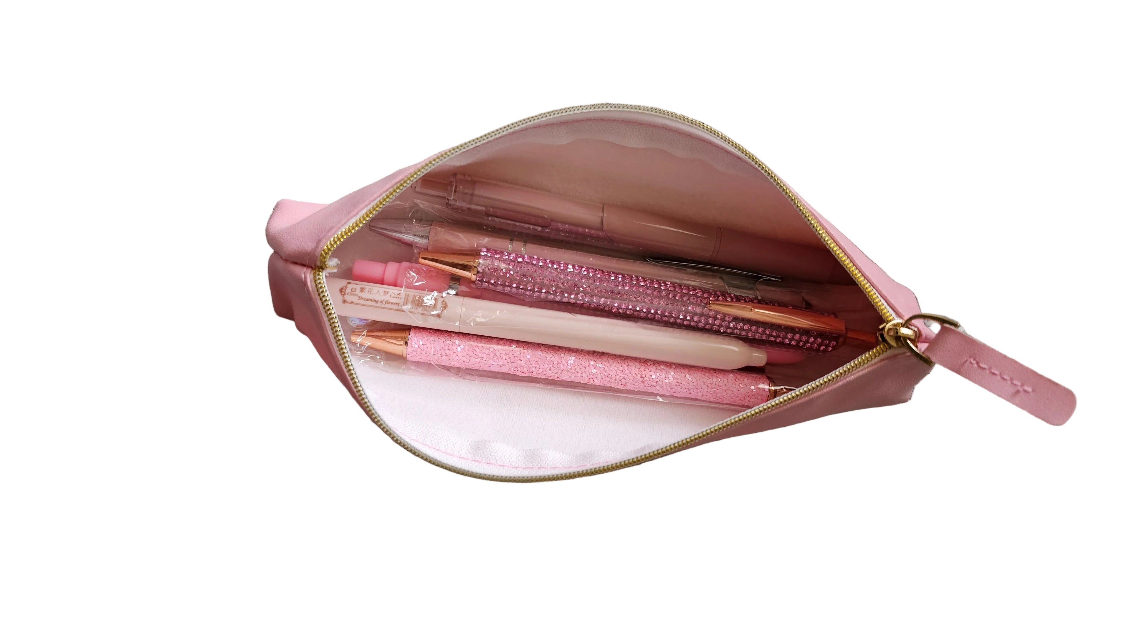 Blush Pink Pen & Pencil Case Gift Set