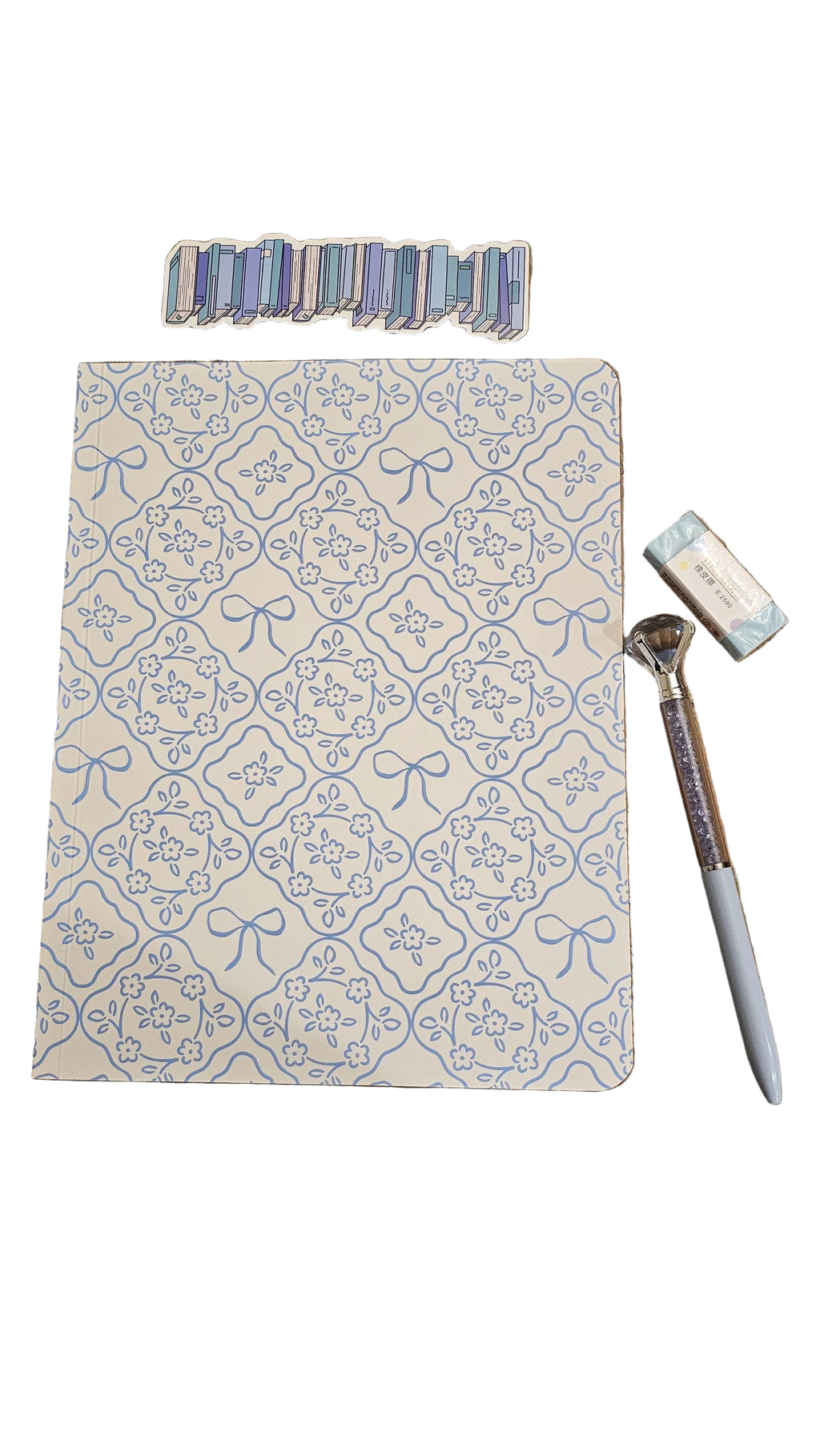 Blue Blossom Deluxe Stationery Gift Set