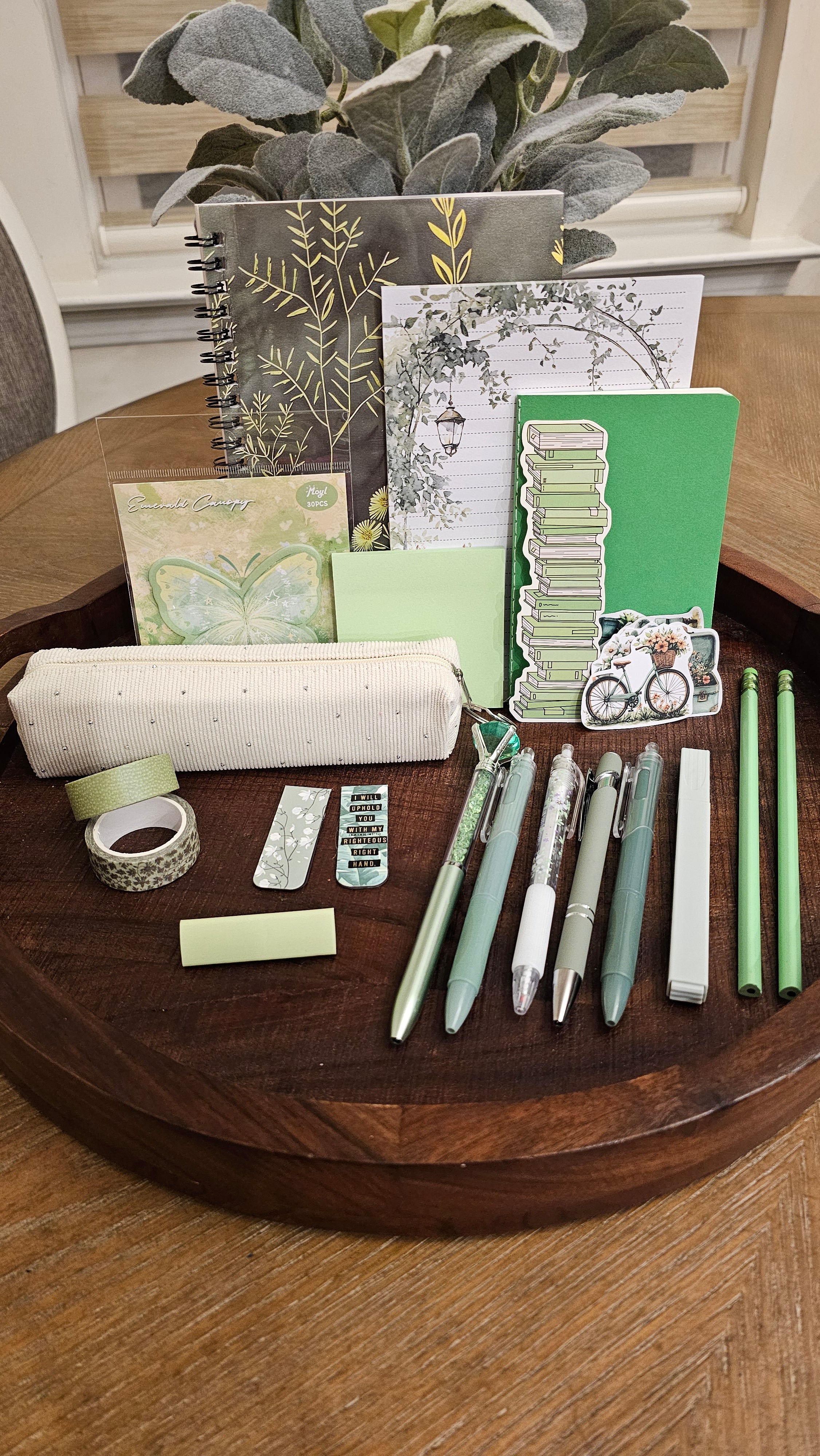 Emerald Green Stationery Gift Set