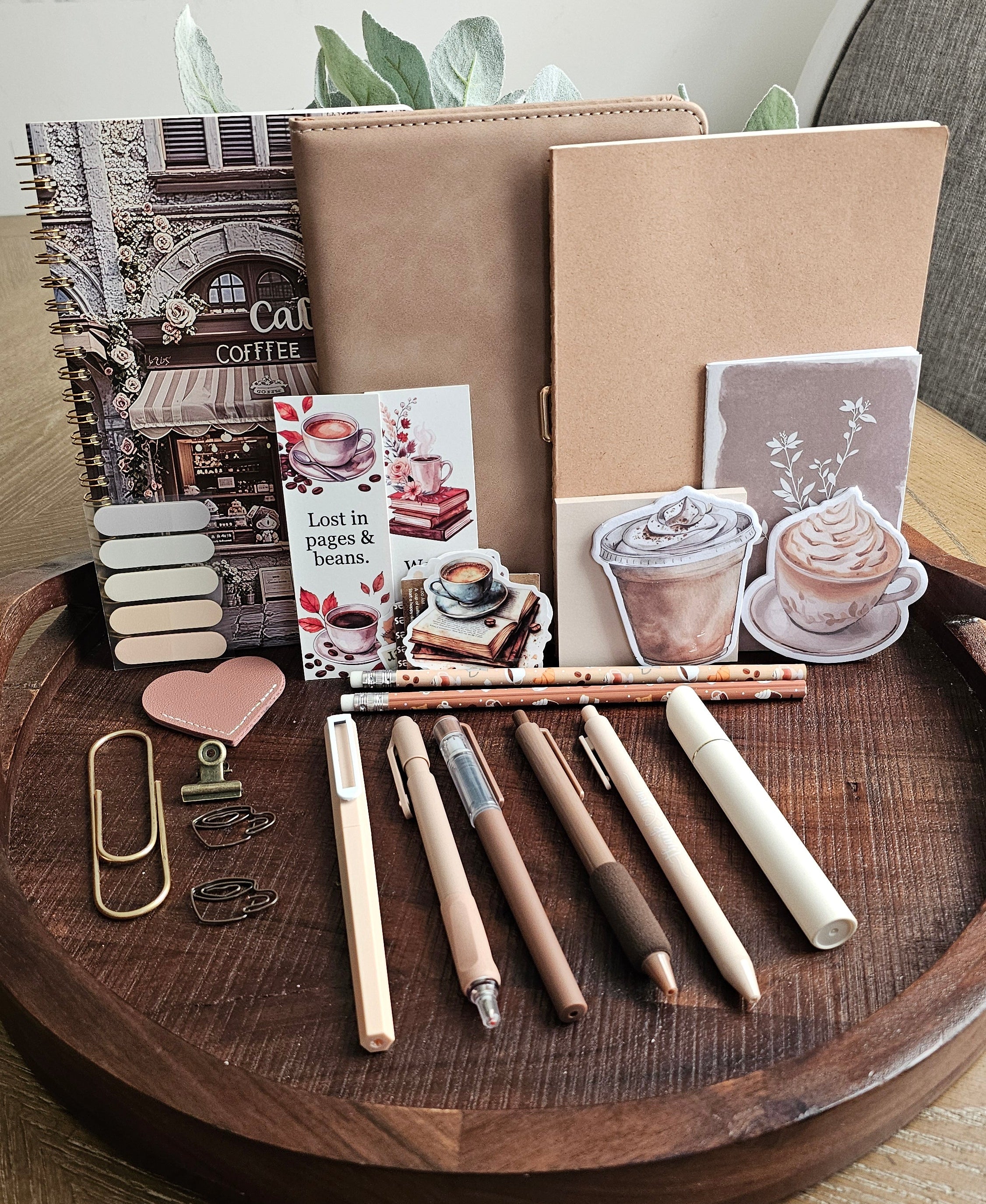 Coffee & Chapters Stationery Gift Set