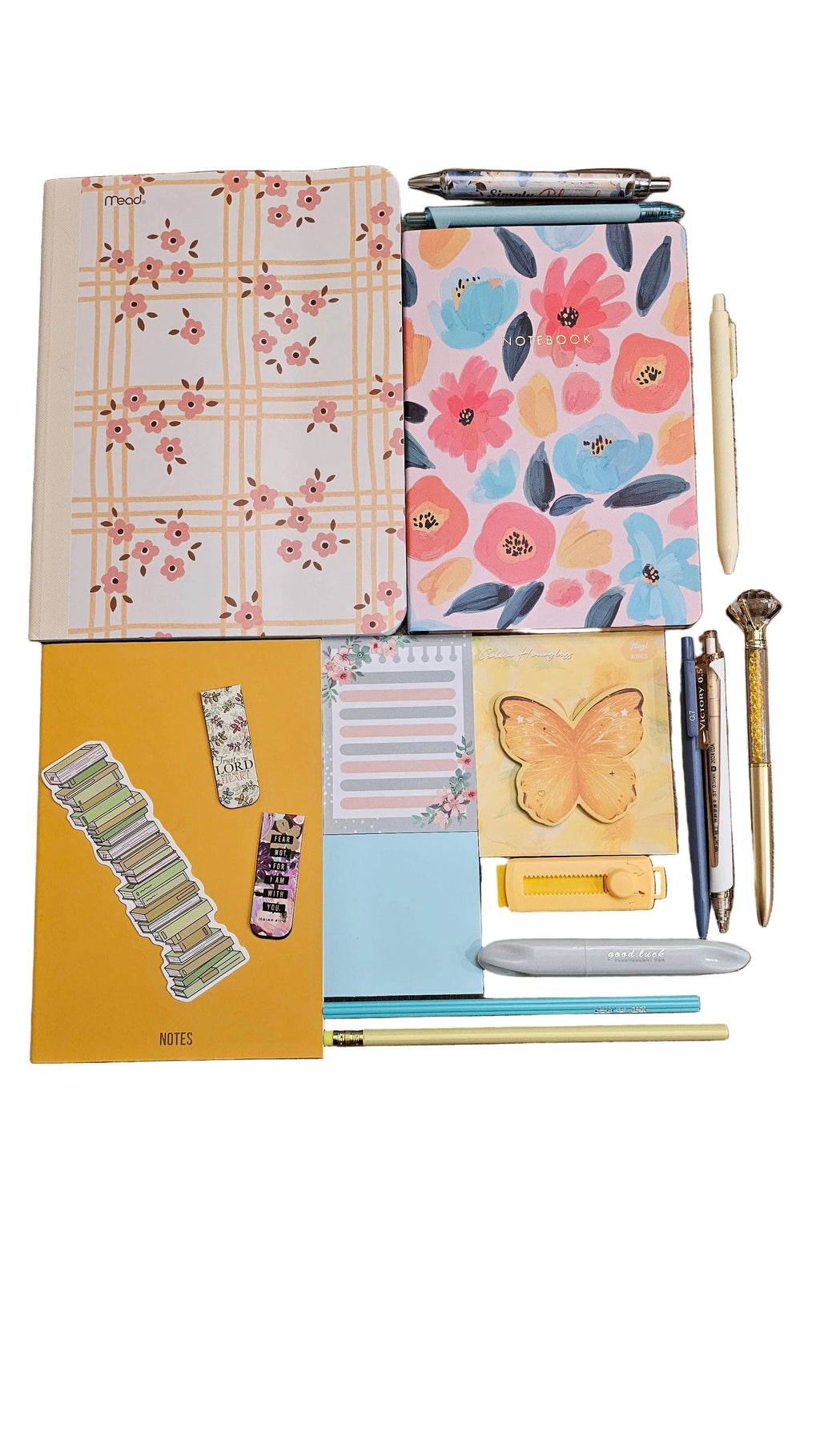 Bright Floral Stationery Gift Set