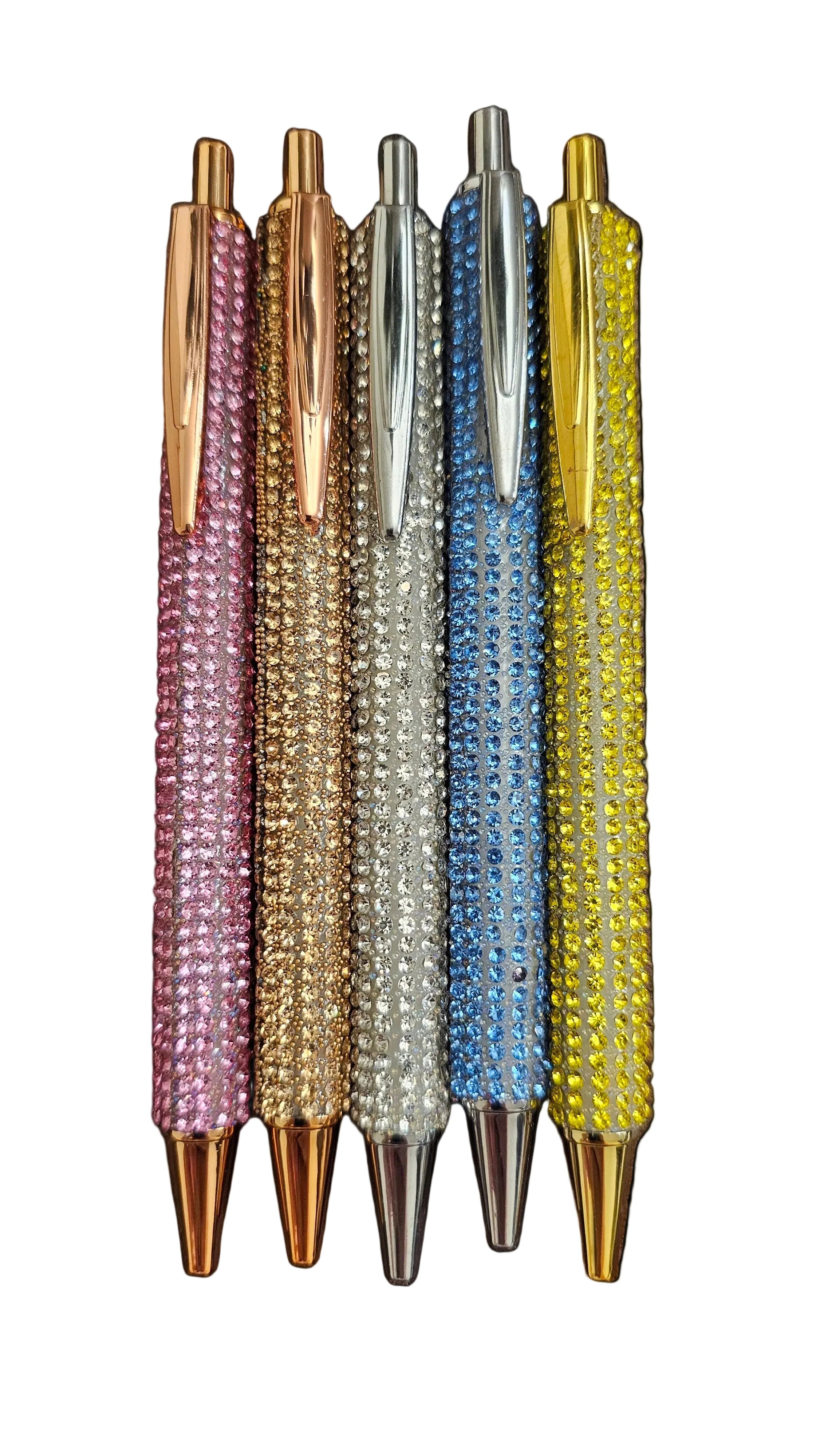 Crystal Rhinestone Pen Bundle – Set of 5