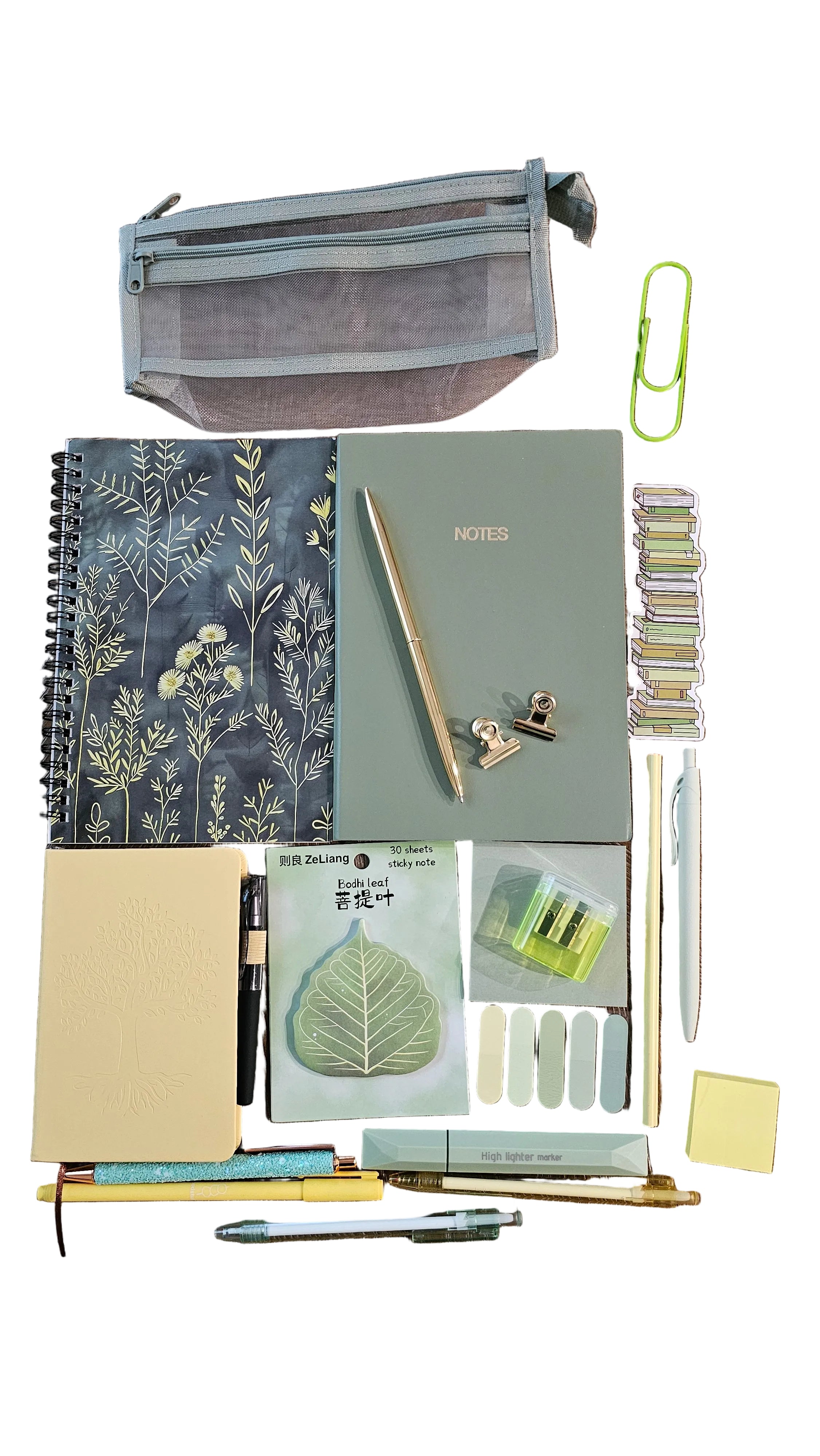 Emerald Green Stationery Gift Set