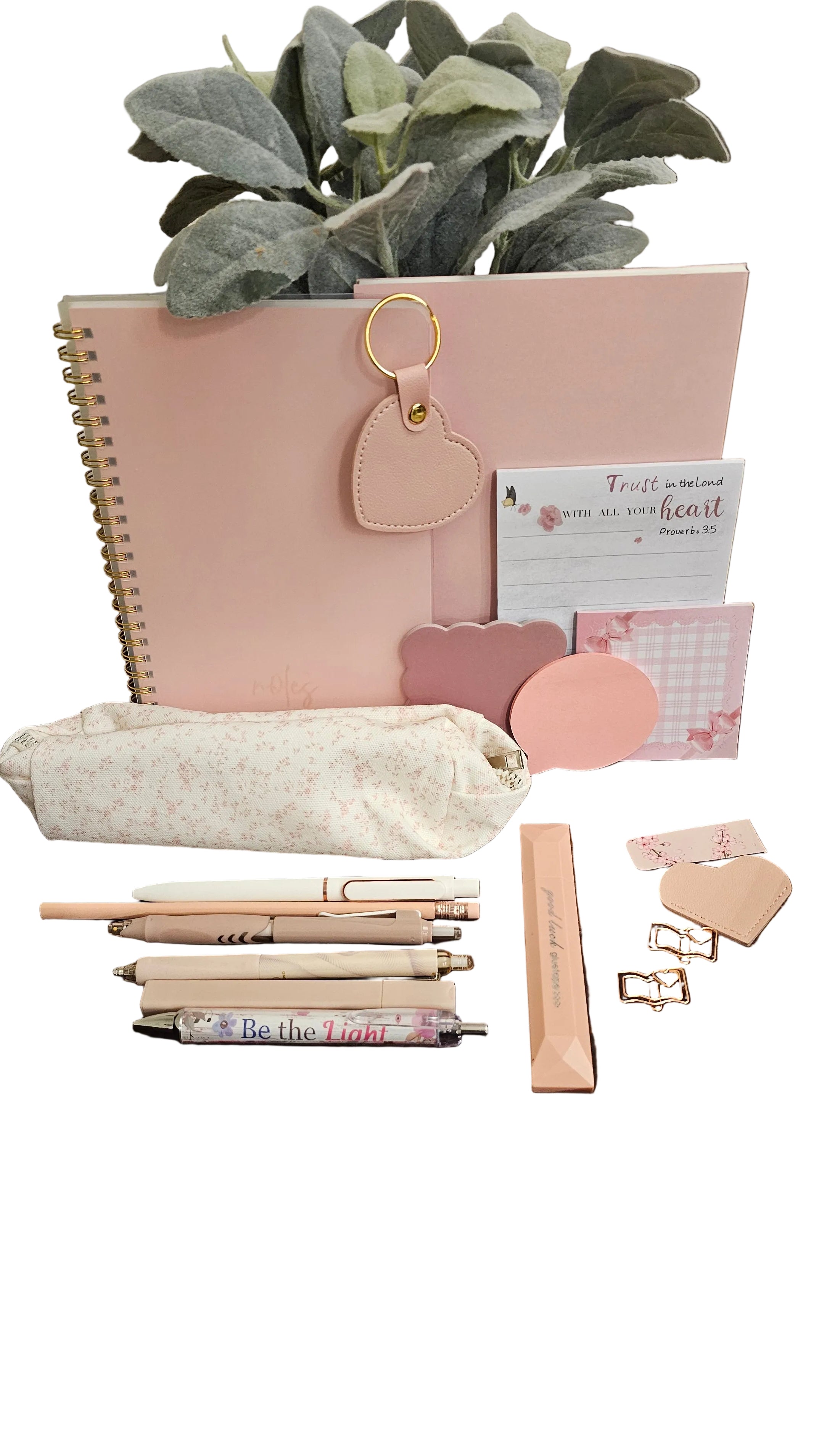 Blush Blossom Deluxe Stationery Gift Set 19 pcs