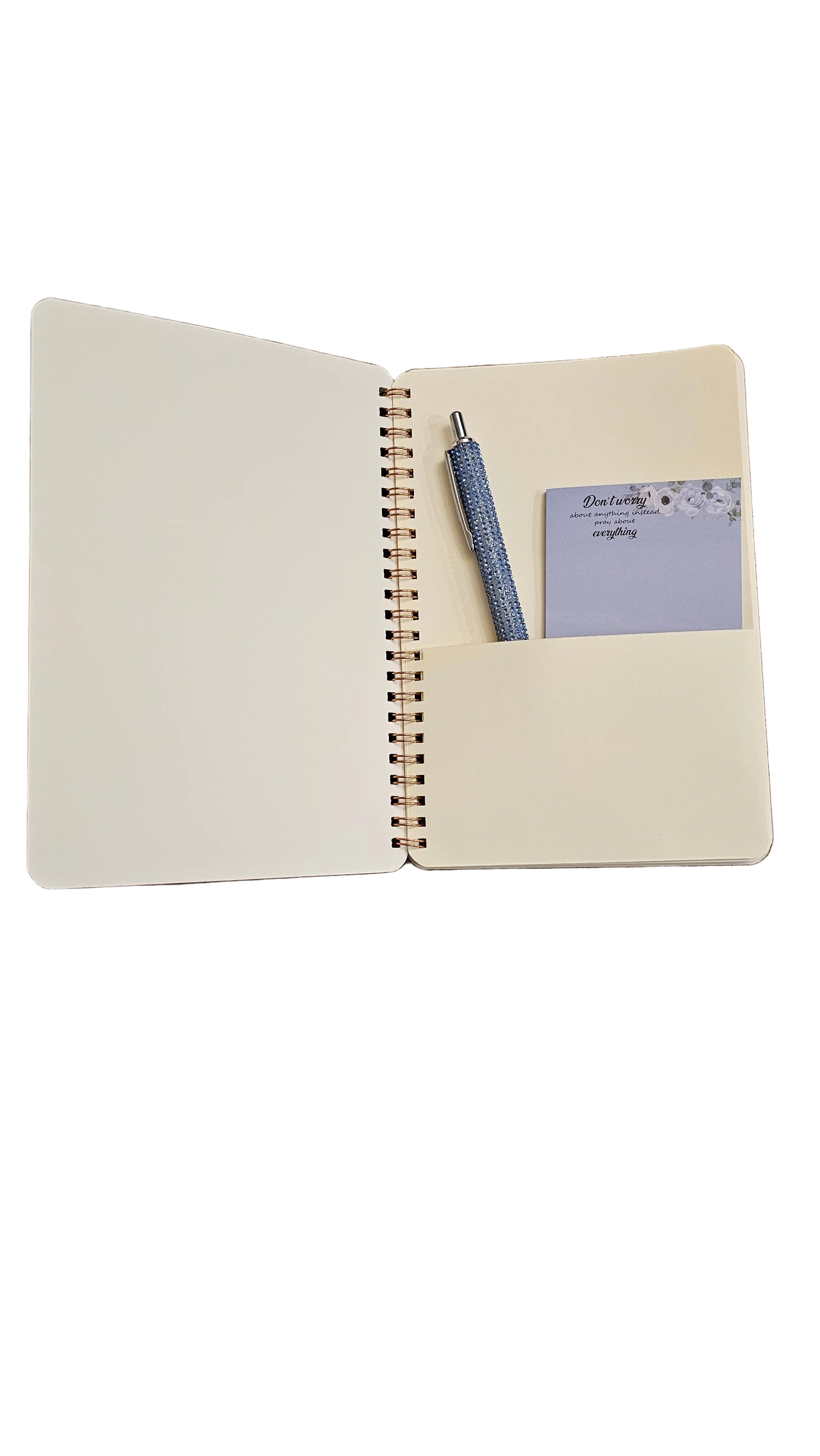 Blue Floral Stationery Gift Set