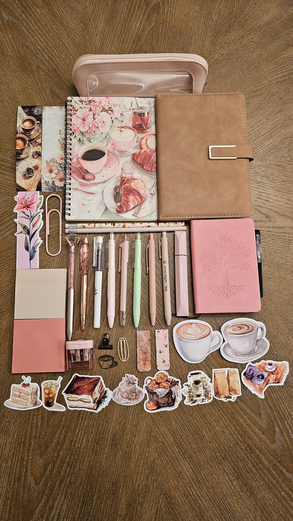 Café Rosé Premium Stationery Gift Set