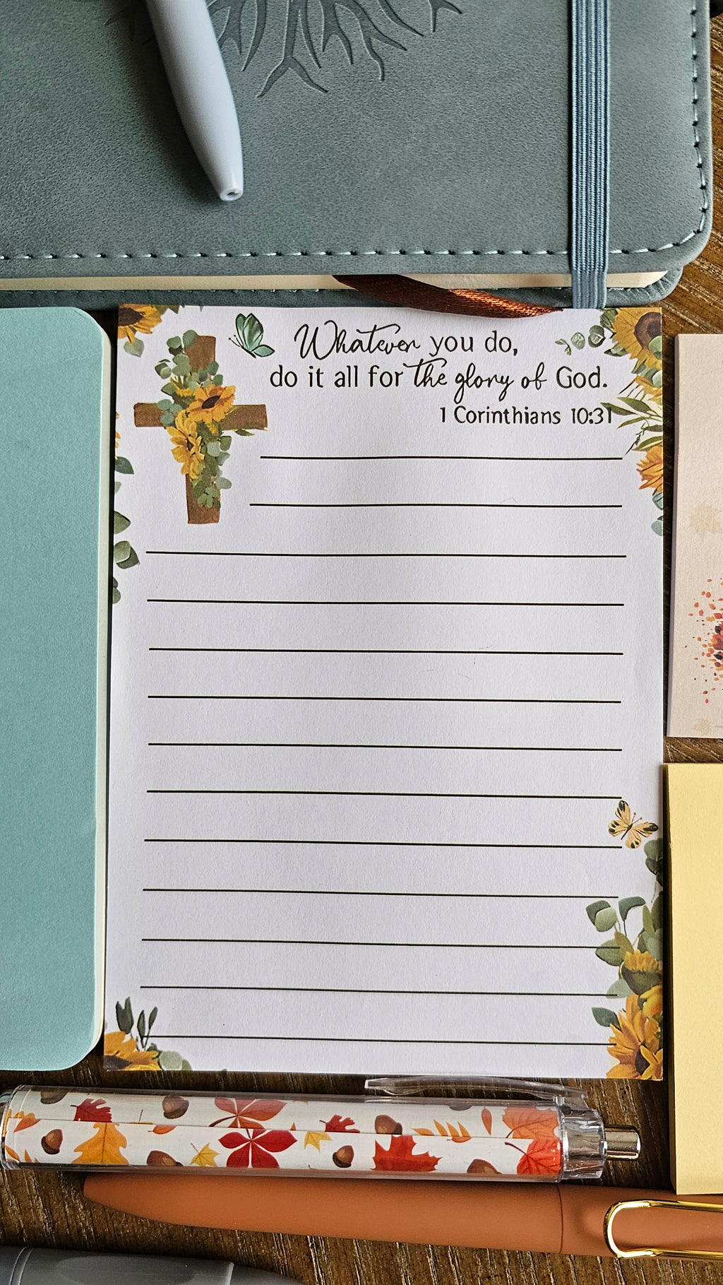 Faithful Autumn Stationery Gift Set