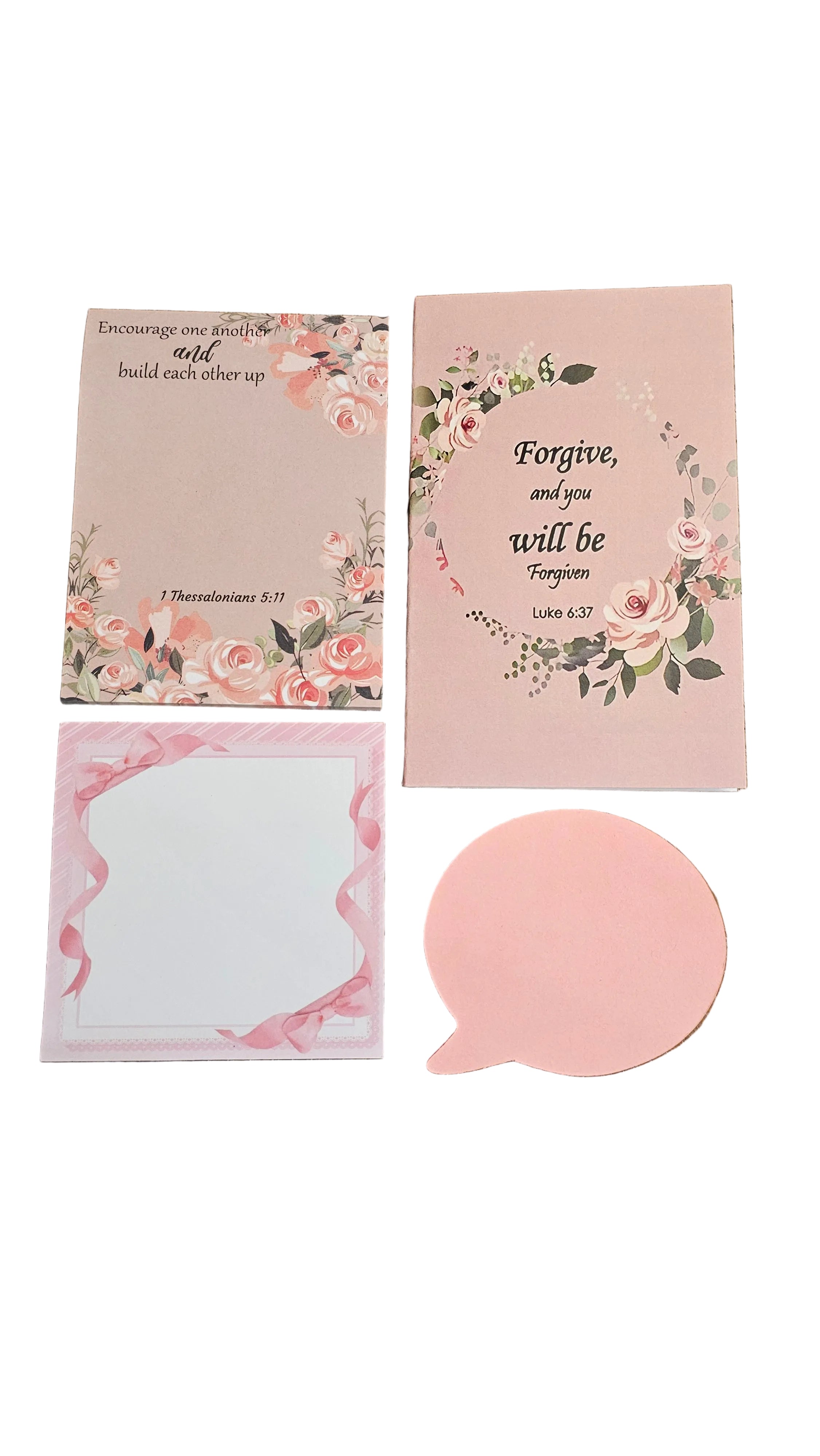 Faith-Inspired Pink Stationery Gift Set