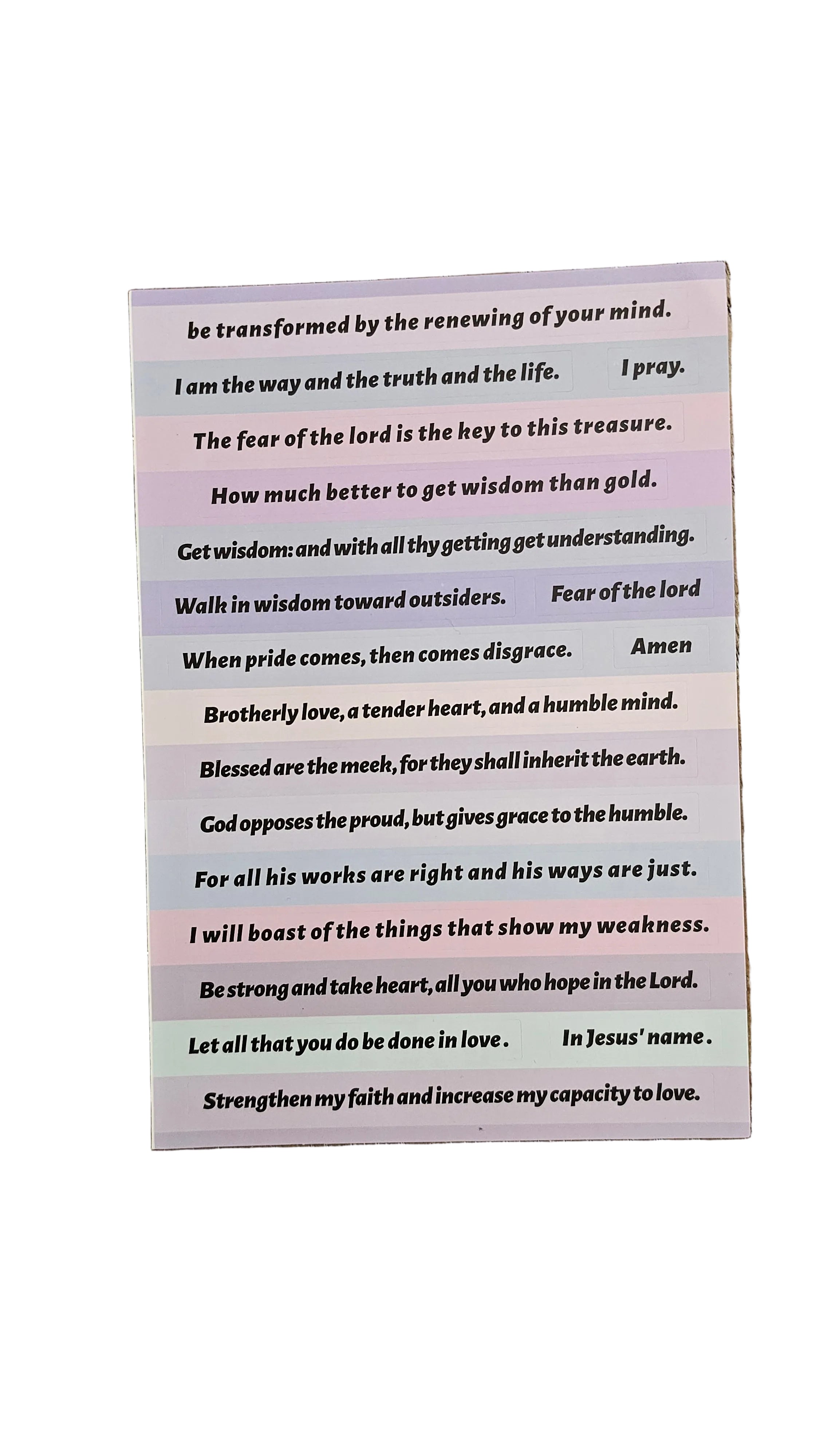 Walk by Faith Stationery Gift Set