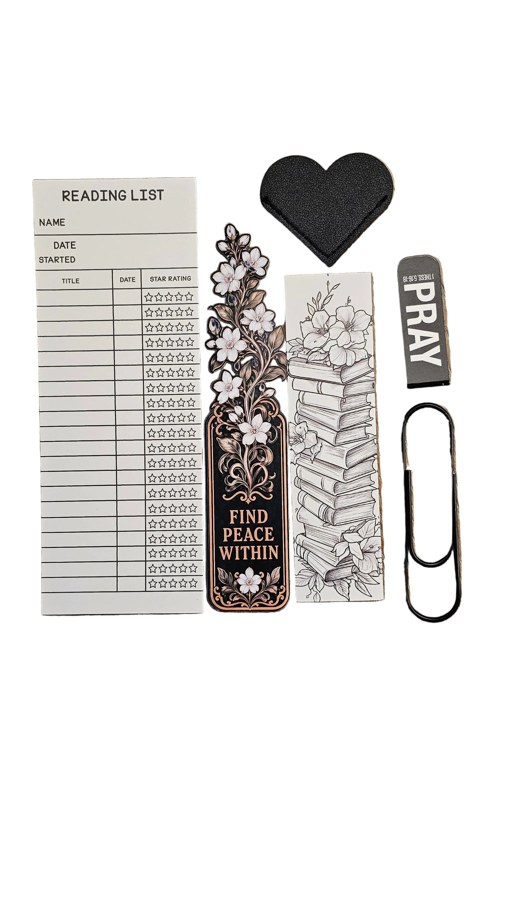 Black & White Elegance Stationery Gift Set