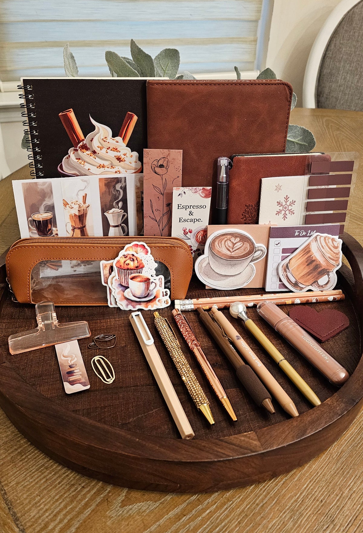 Cinnamon Swirl High Premium Stationery Gift Set
