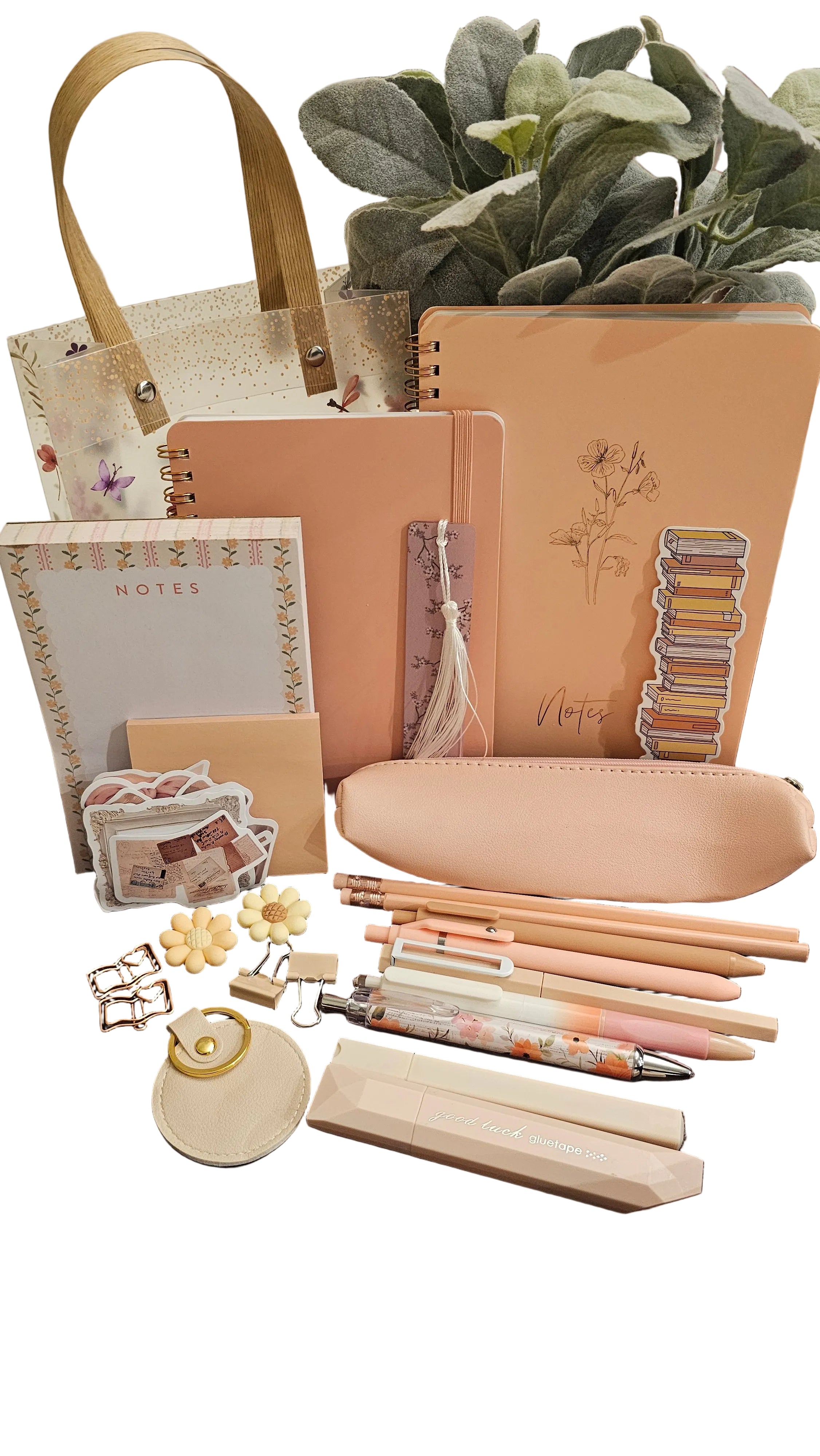 Peach Pastel Stationery Gift Box
