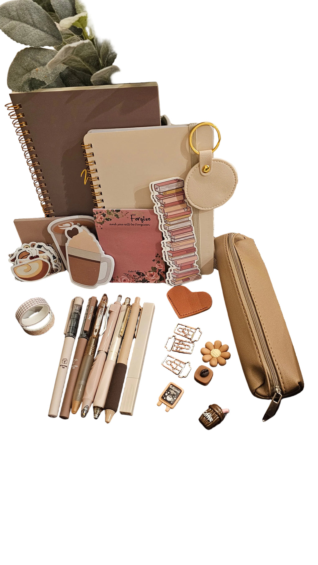 Mocha & Cream Stationery Gift Box