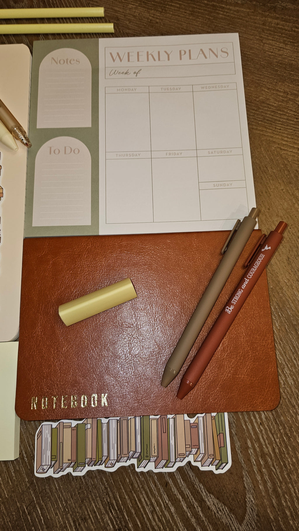 Neutral Book Lover Stationery Gift Set