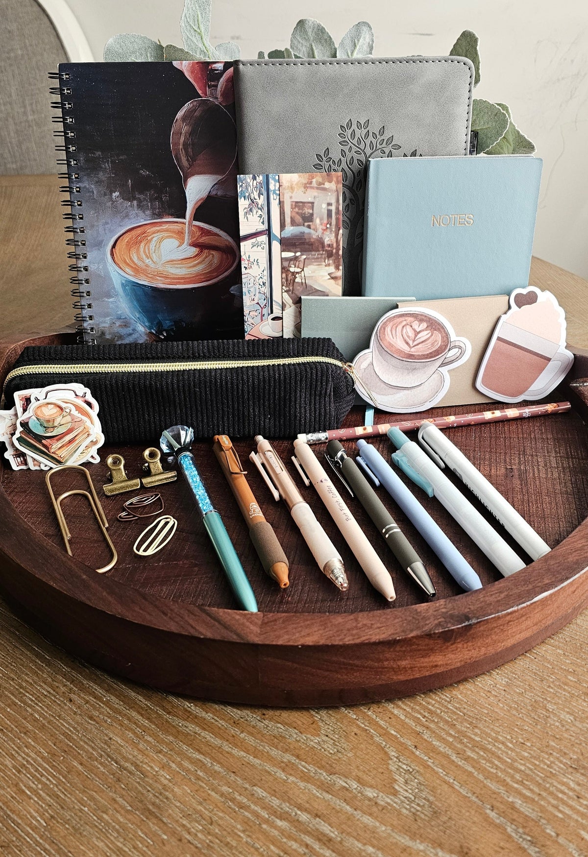 The Cozy Coffee Corner Premium Stationery Gift Set