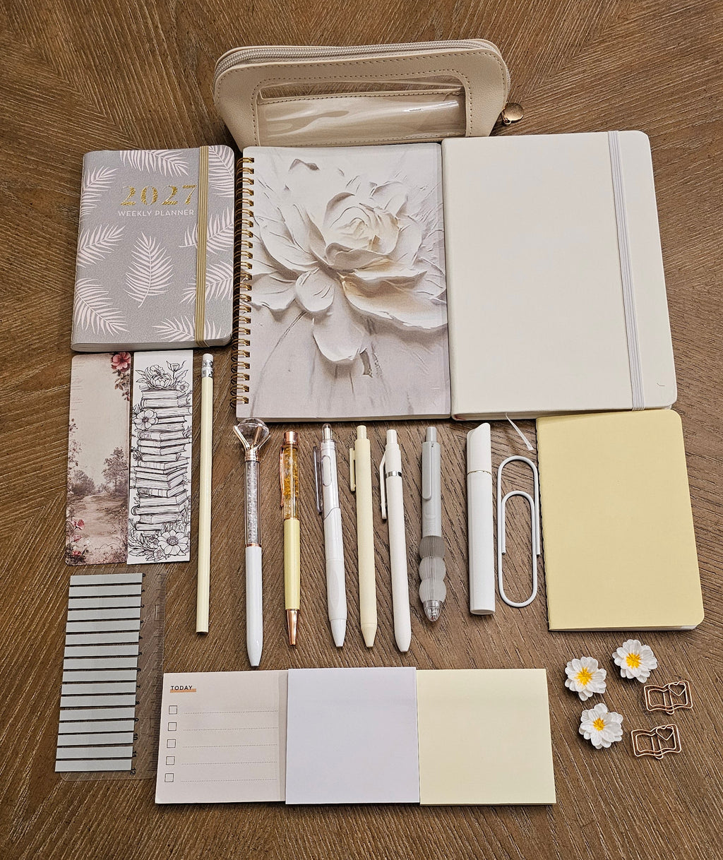 Ivory Petals Stationery Gift Set