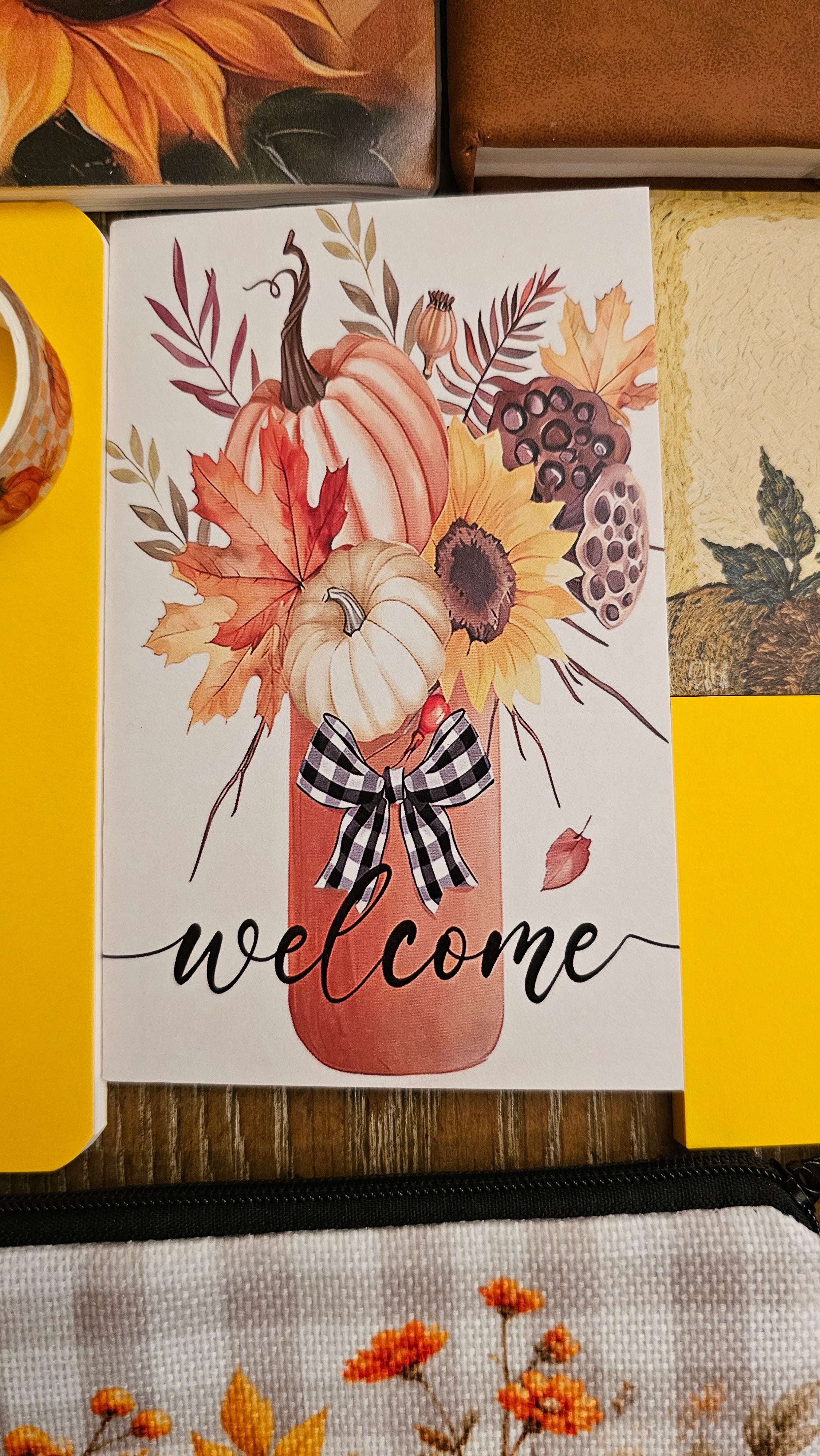 Golden Harvest Stationery Gift Set