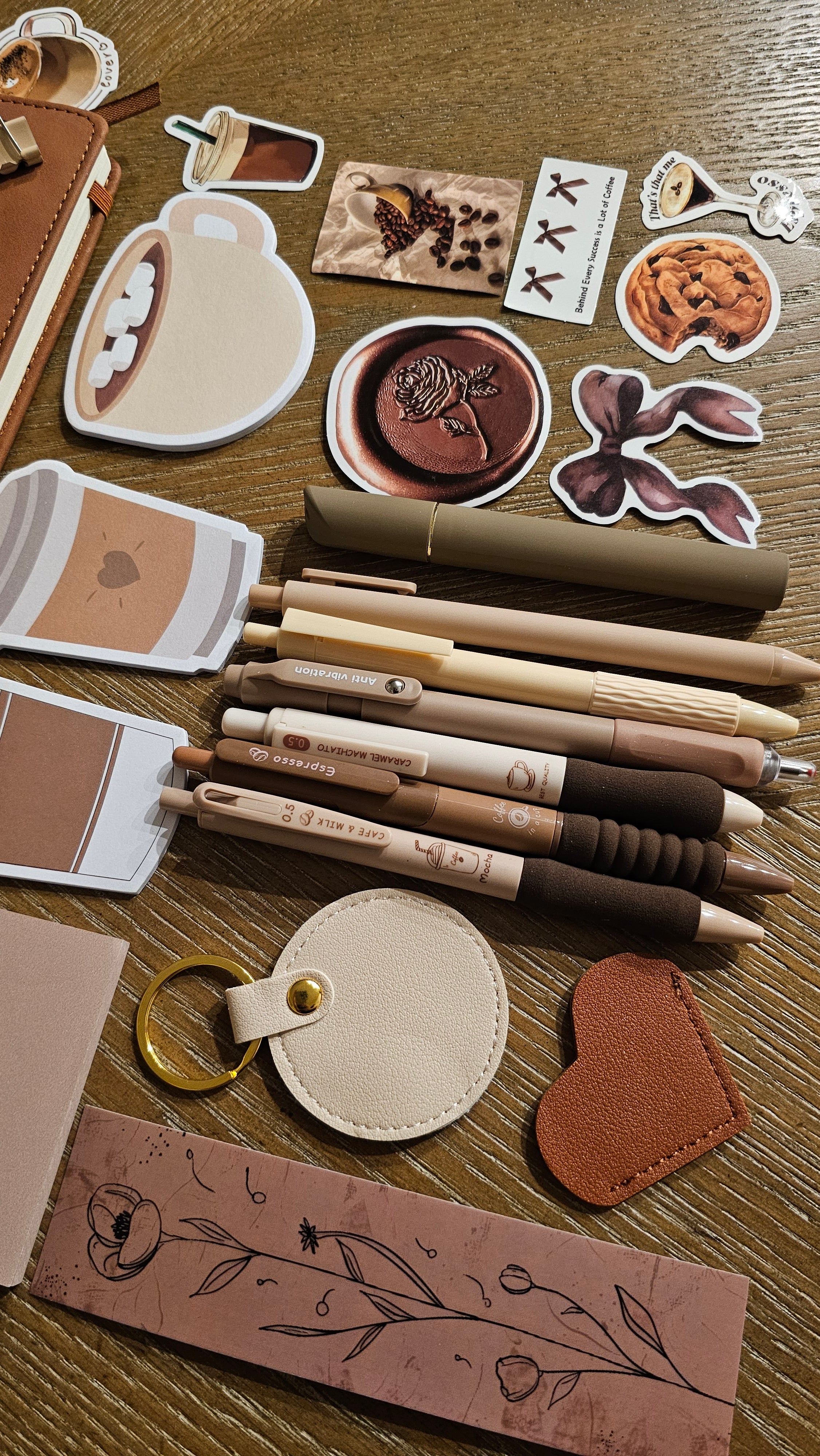 Cozy Coffee Stationery Gift Set