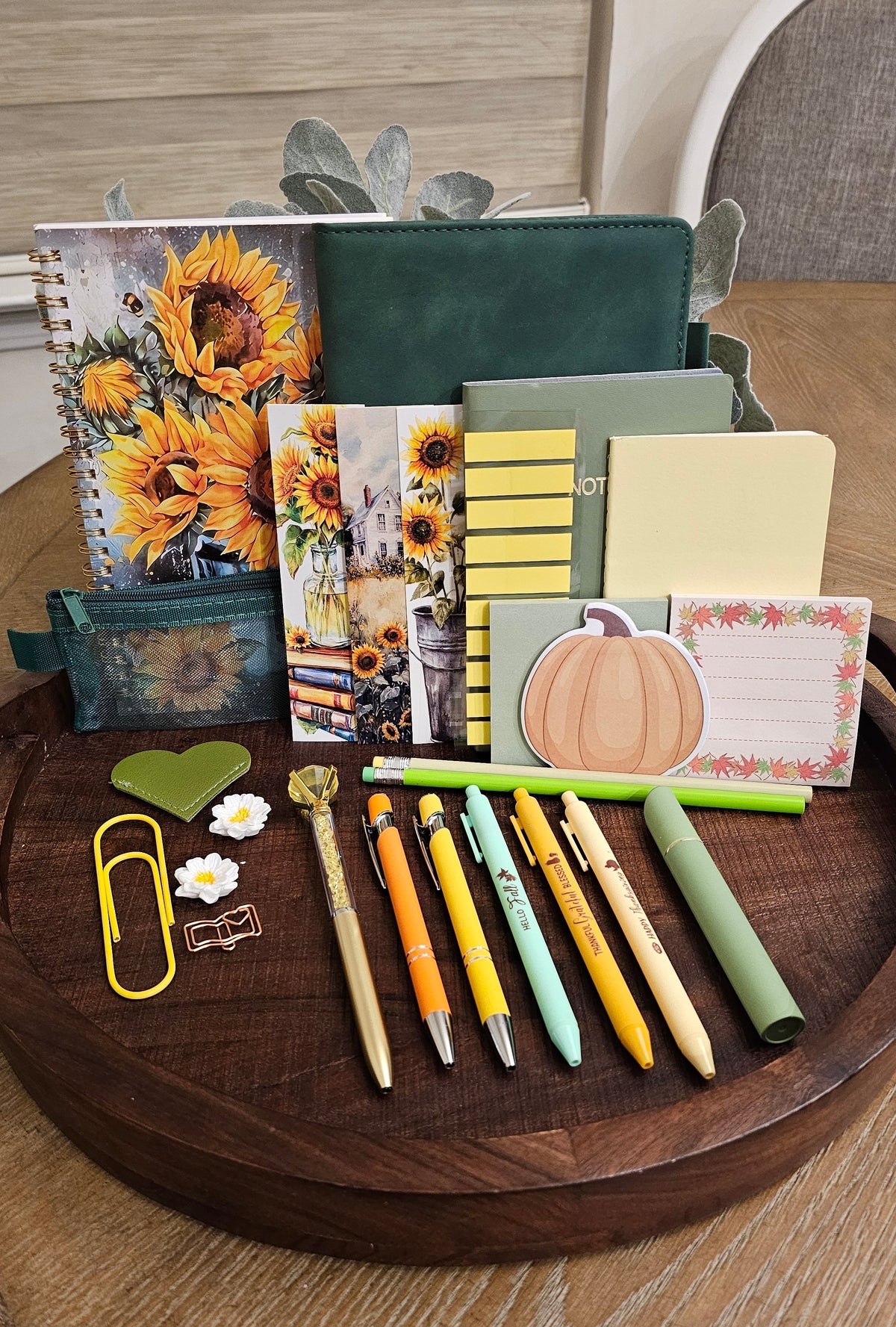 🌻 Sunflower Love Story Stationery Gift Set